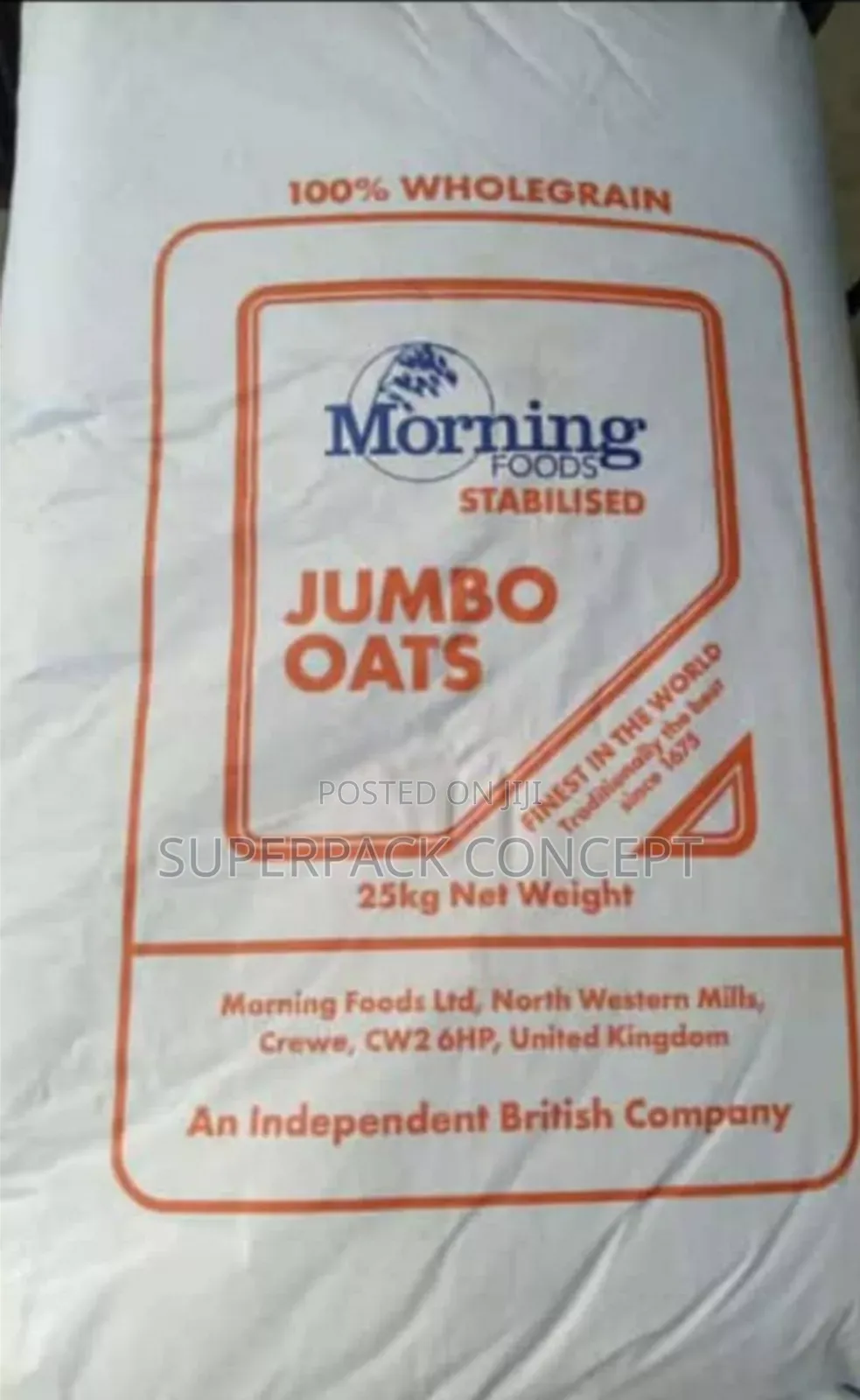 Original a Bag of Stabilize Morning Oat