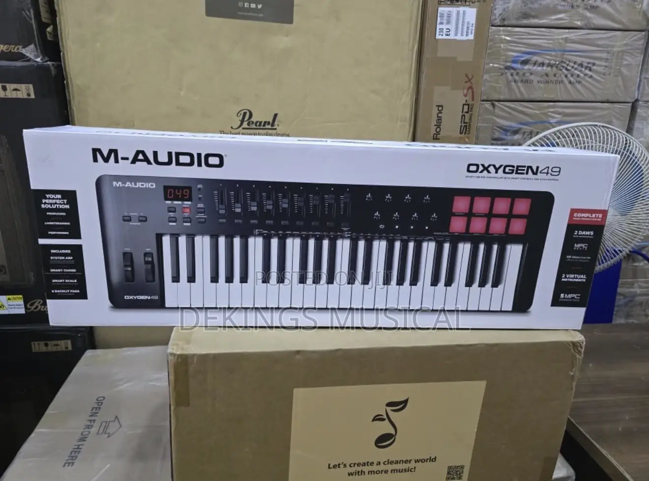Maudio Oxygen 49 Keys Midi Keyboard