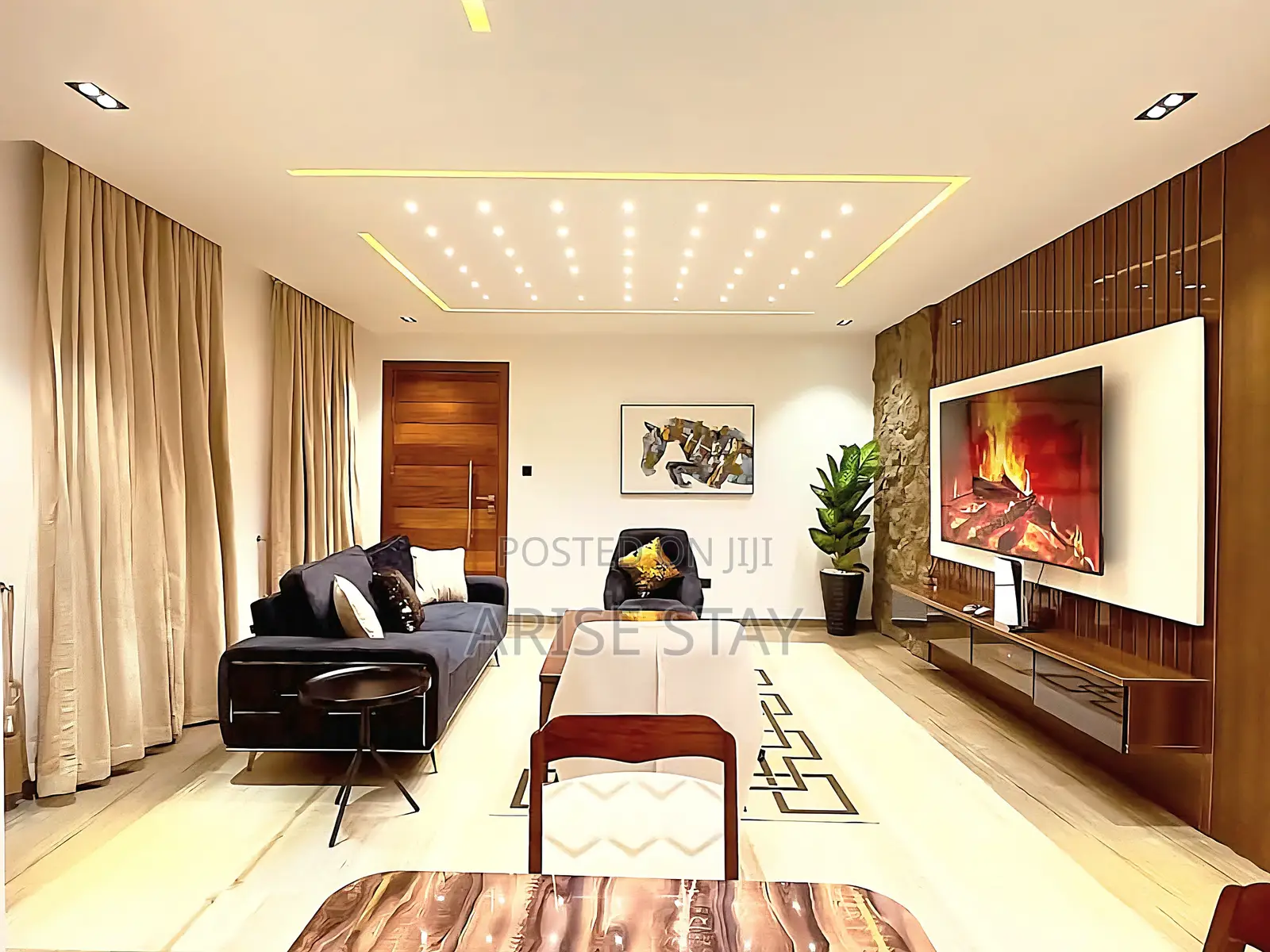 Luxury 3-Bedroom Shortlet With PS5 Bq | Ikeja Gra