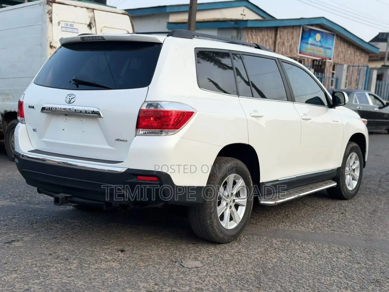 Toyota Highlander Limited 2012 White