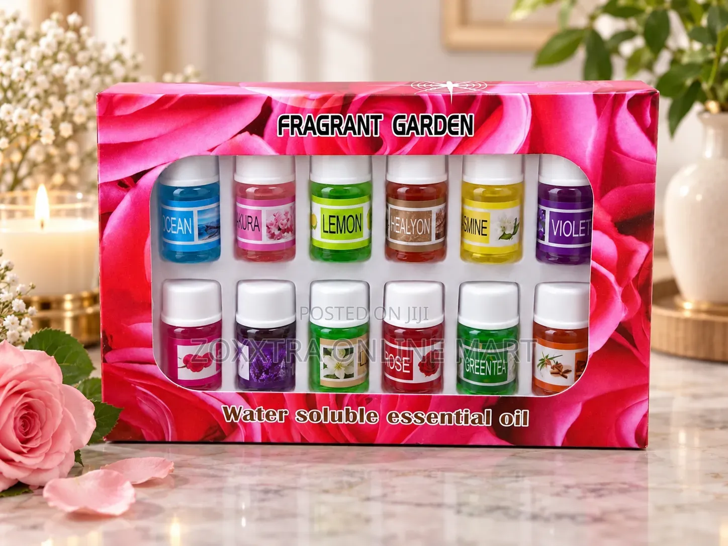 Fragrant Garden Water-Soluble Essential Oil Set