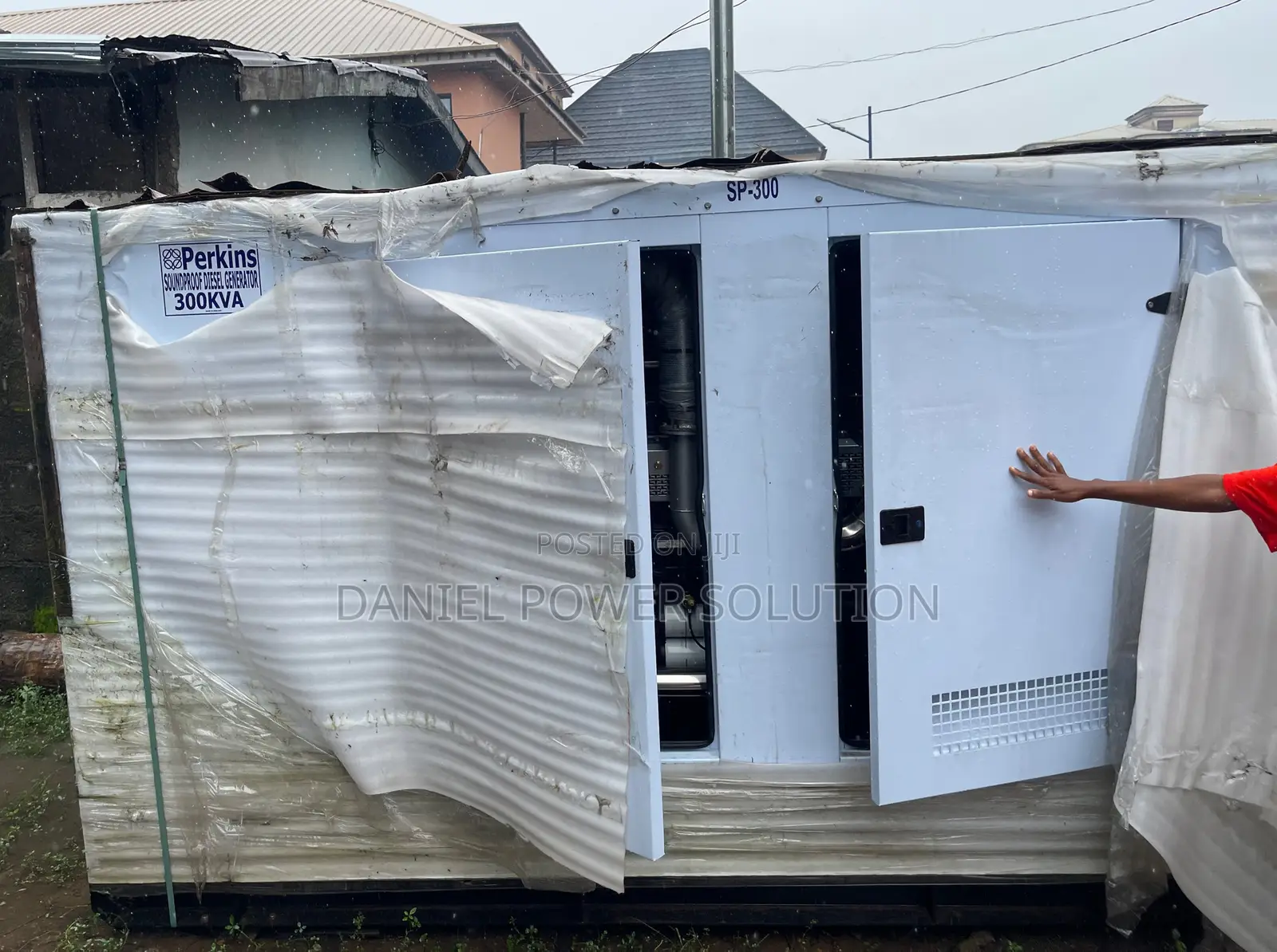 Brand New 300kva Perkins Soundproof Generator 100% Pure Copper