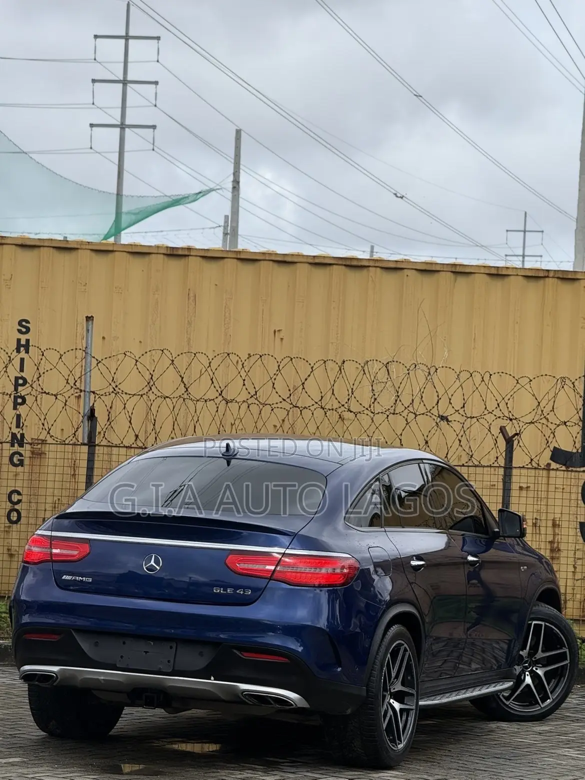 Mercedes-Benz GLE-Class AMG GLE 43 4MATIC 2017 Blue