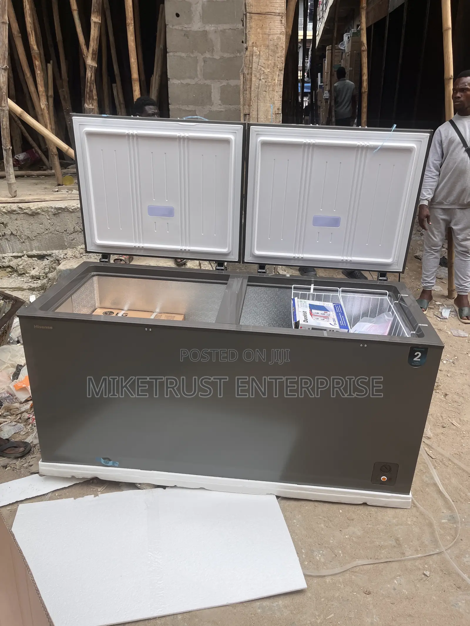 Hisense 500L Deep Freezer With Double Door