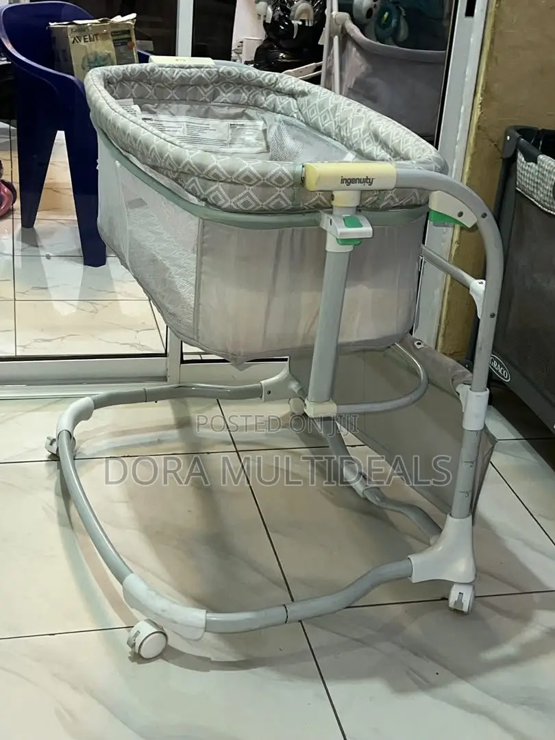 Ingenuity Dream and Grow Adjustable Bedside Bassinet – Imported