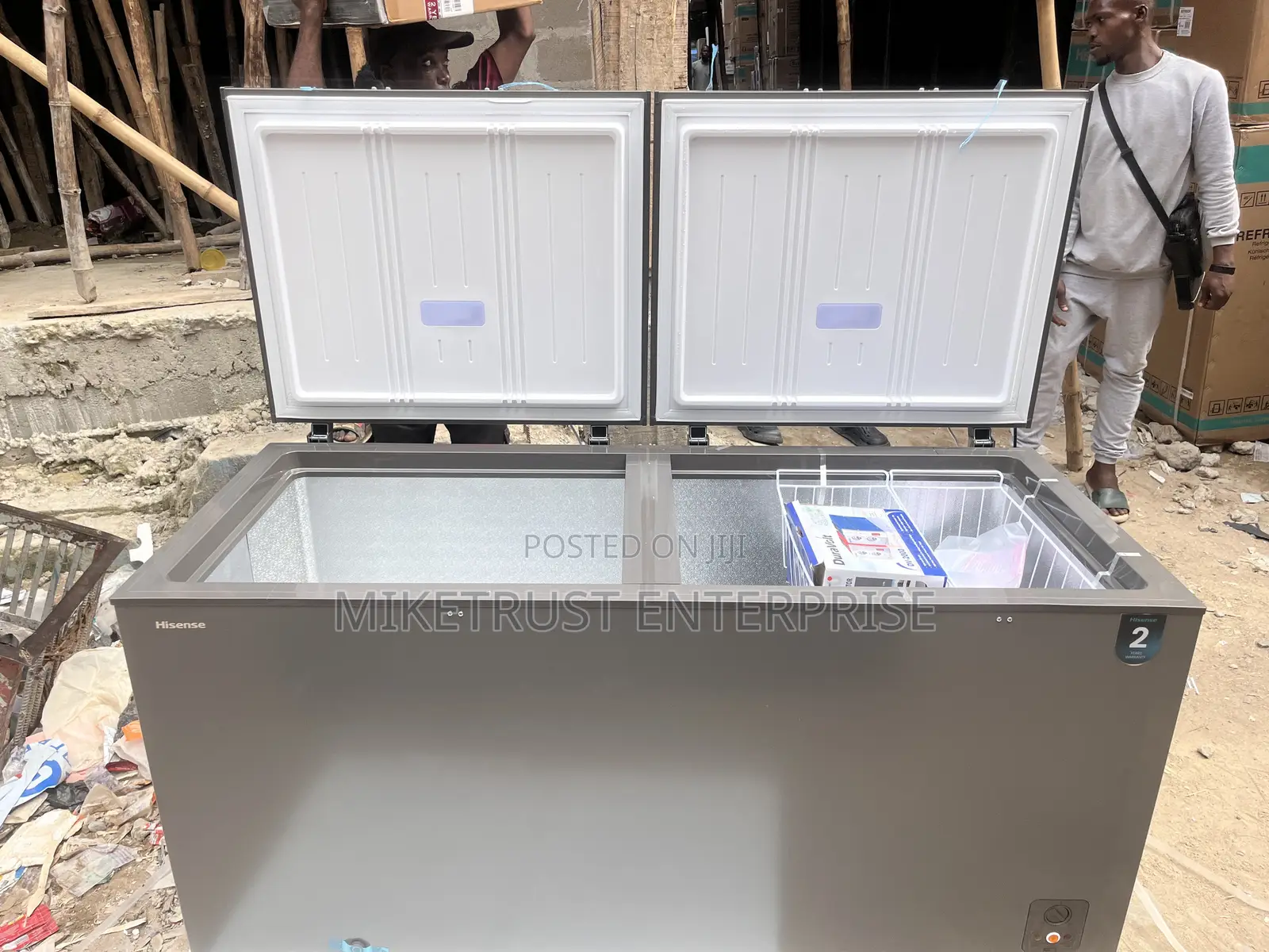 Hisense 500 Litters Dual Door Deep Freezer