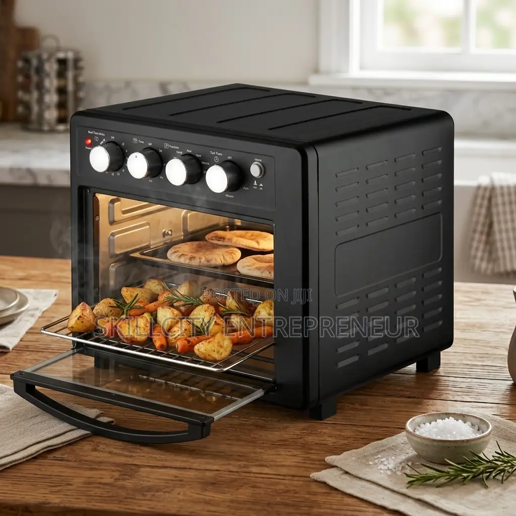 25L RAF 3-in-1 Electric Oven Air Fryer Toaster