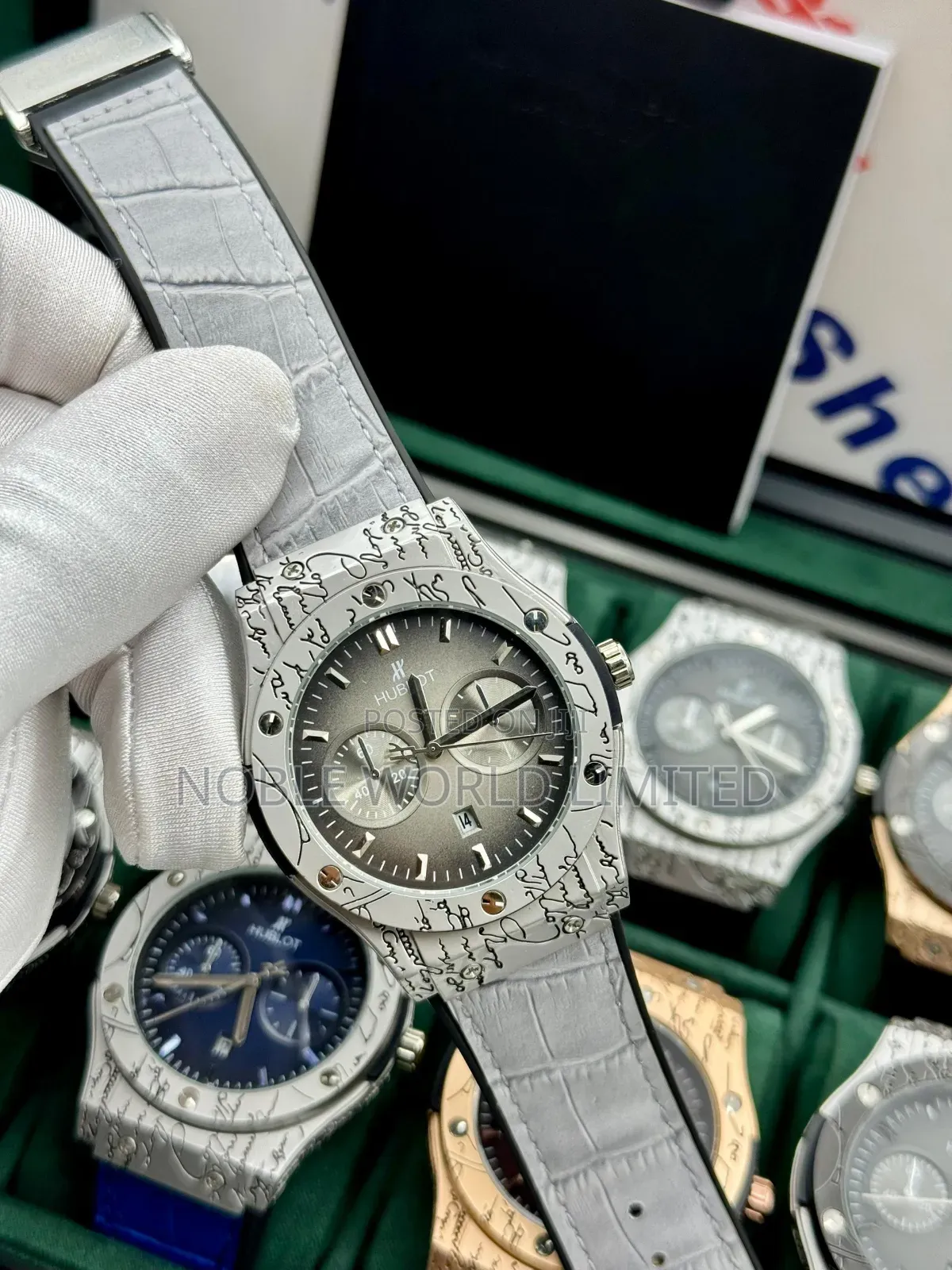 Timeless Hublot Leather Watch OGU 8s