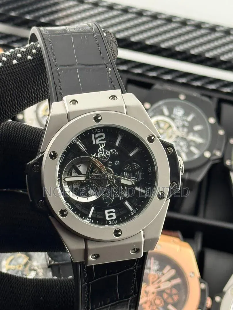 Timeless Hublot Leather Watch OGU 8s