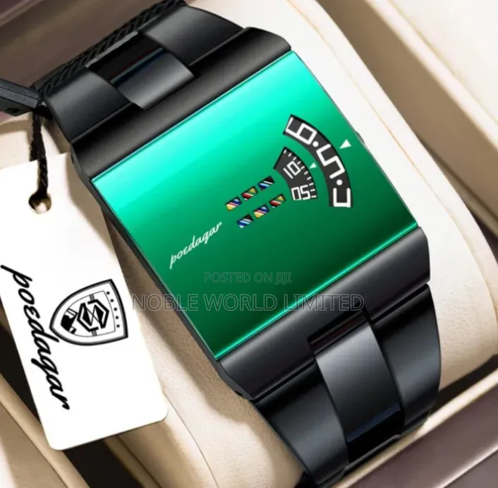 Poedagar Mirror Unisex Watch OGU 6h