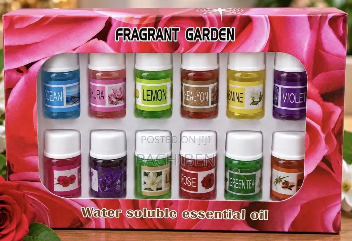 12-in-1 Fragrant Garden Water Soluble Essential Oil Set