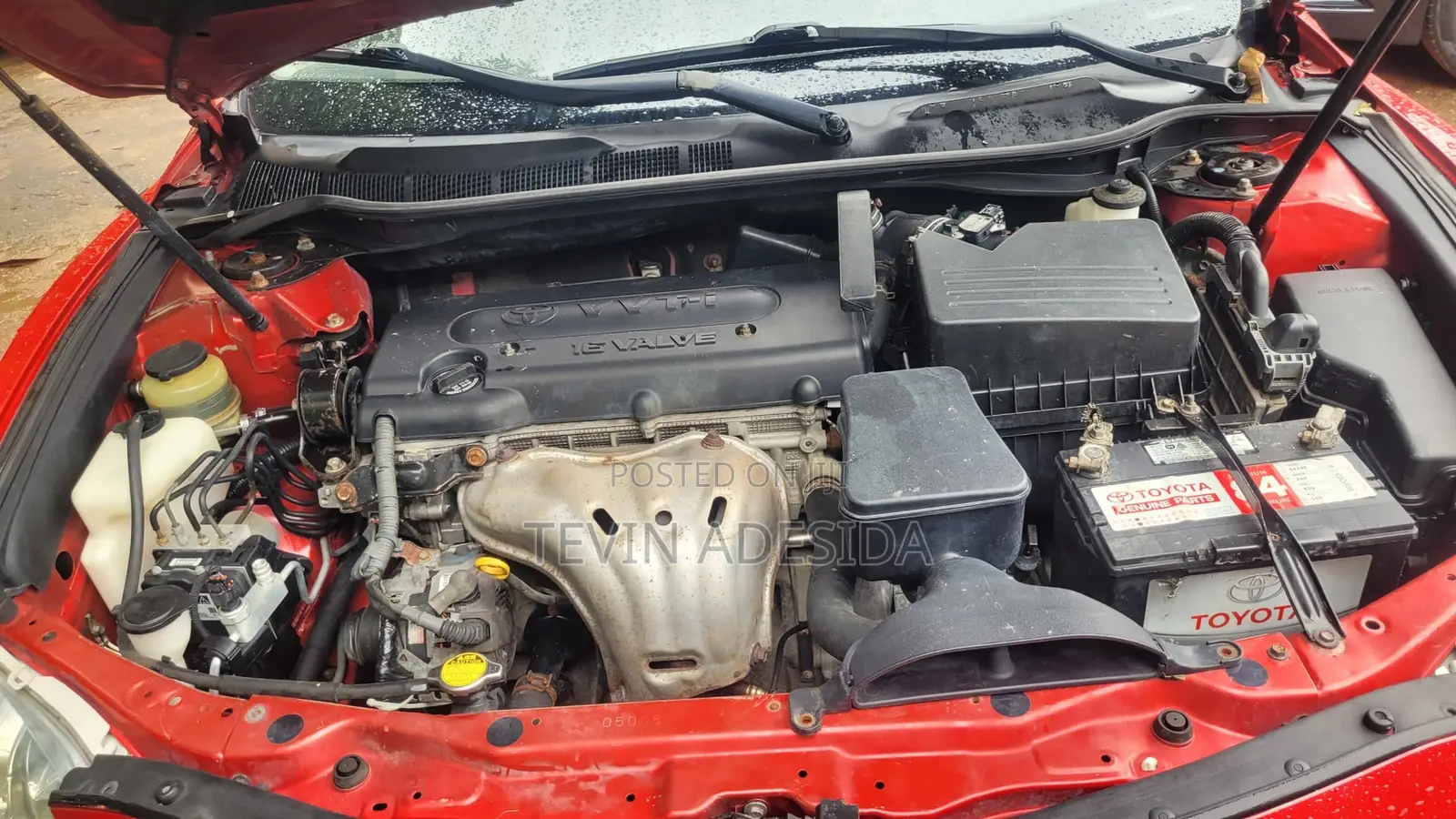 Toyota Camry SE 4dr Sedan (2.4L 4cyl 5A) 2009 Red