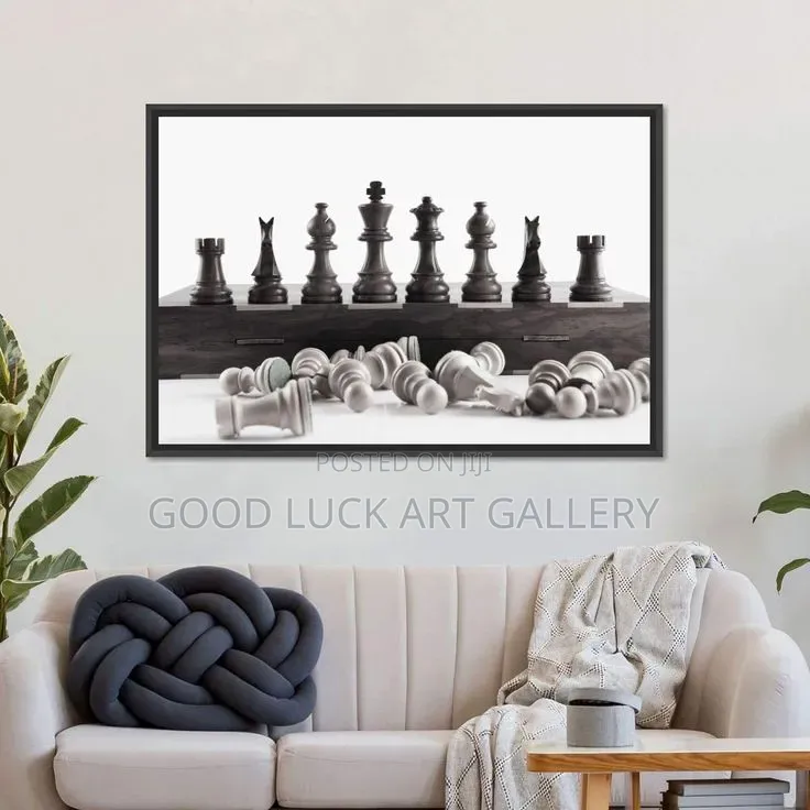 Chess Game Winner Wall Art