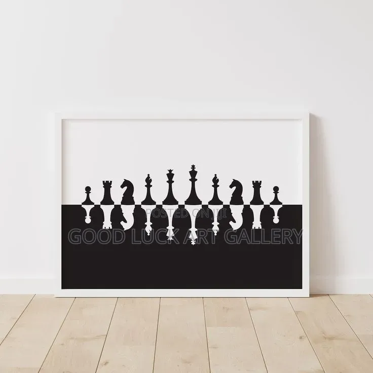 Chess Game Winner Wall Art