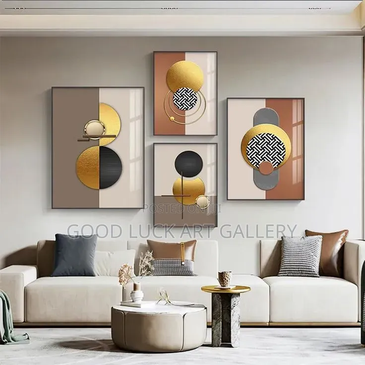 Haus and Hues Black Abstract Wall Art