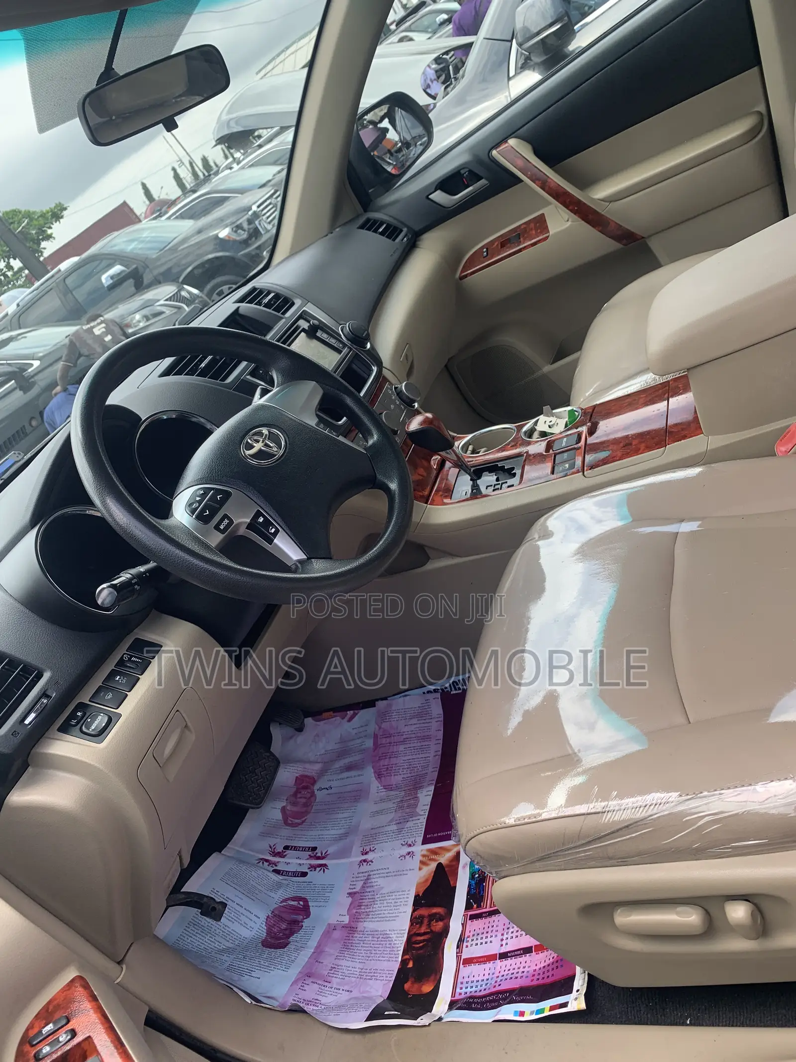 Toyota Highlander Limited 3.5l 4WD 2013 Burgundy