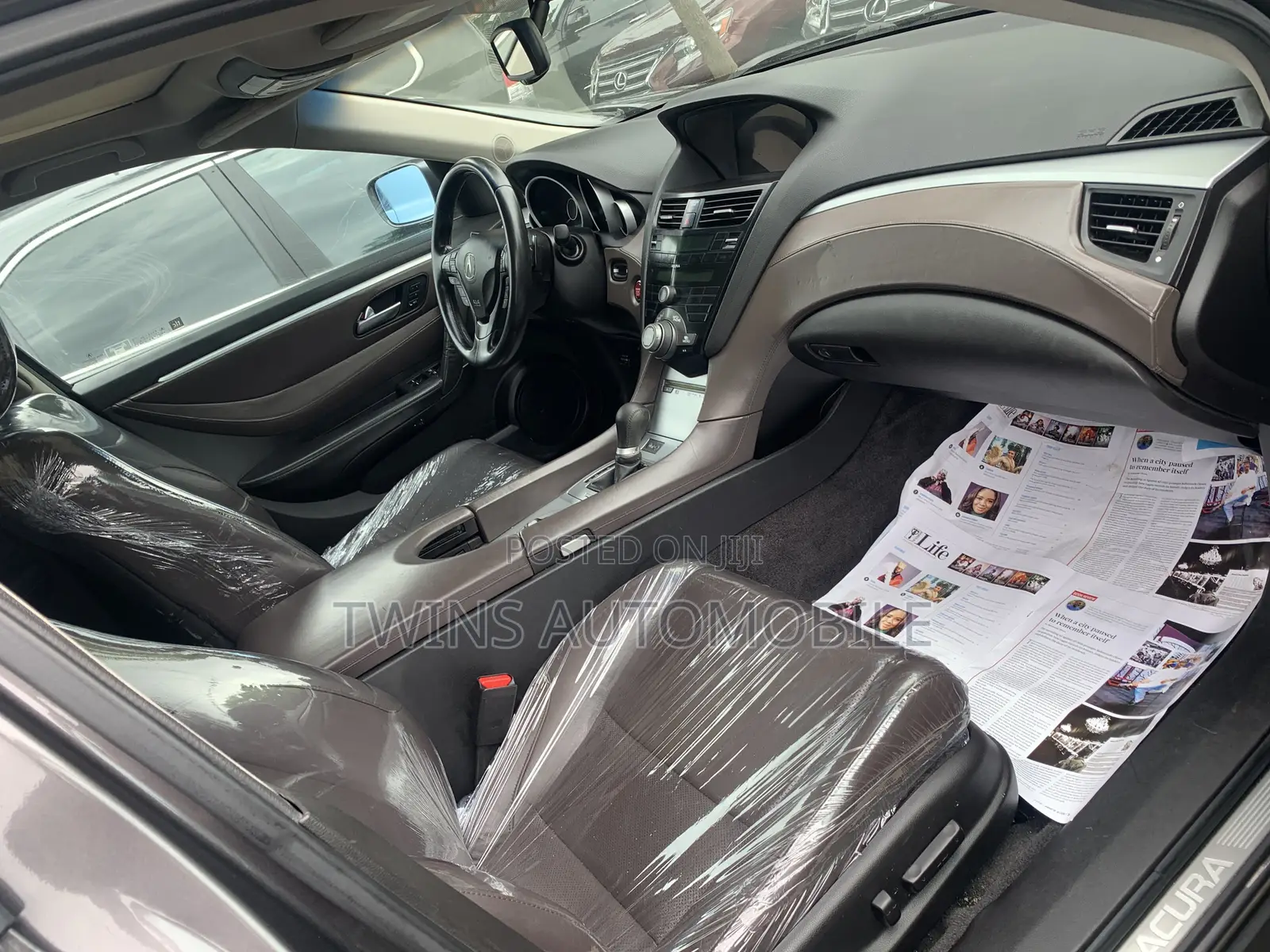 Acura ZDX Base AWD 2012 Gray