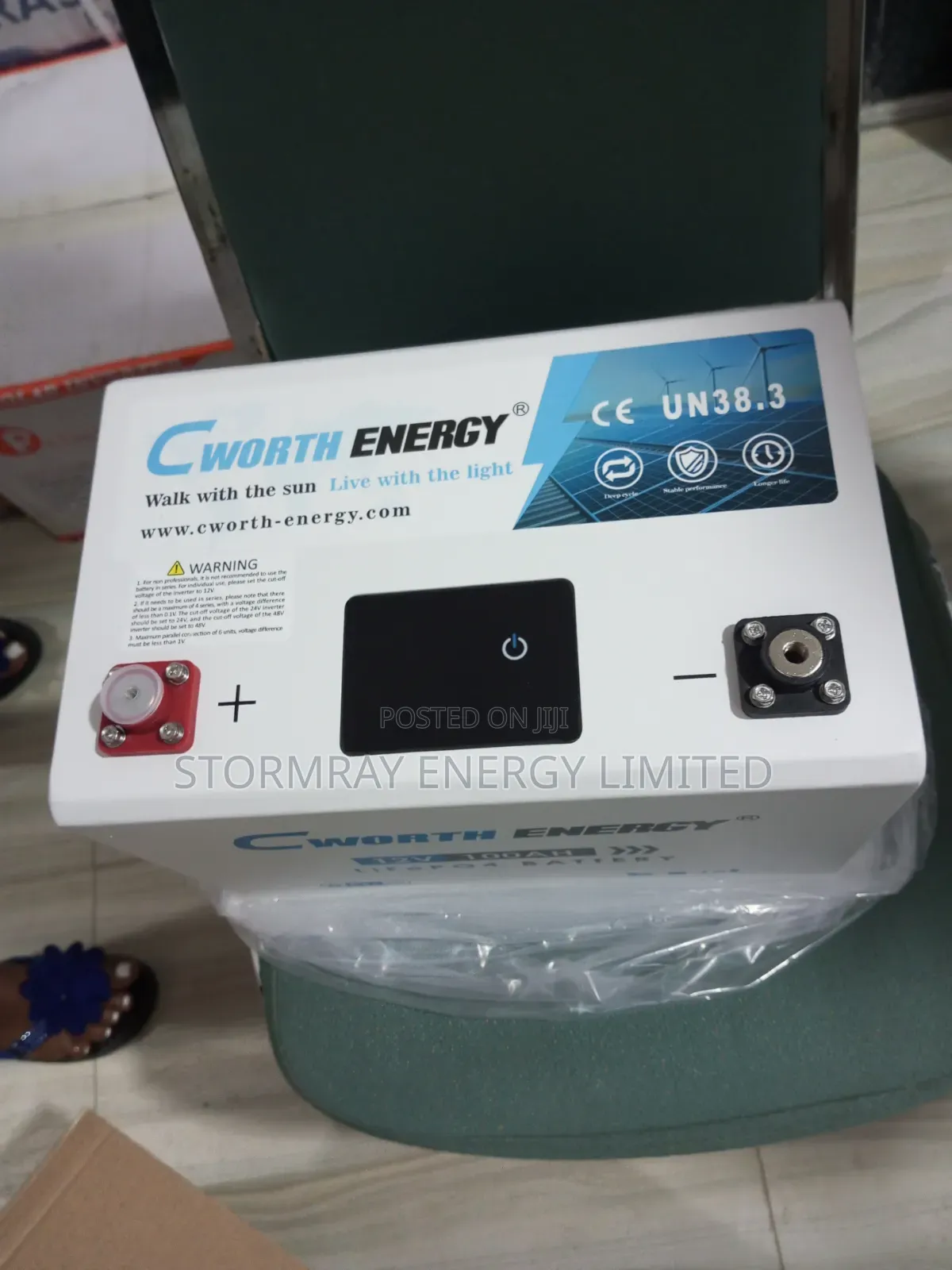 1.28kwh 100A CWorth Lithium Battery