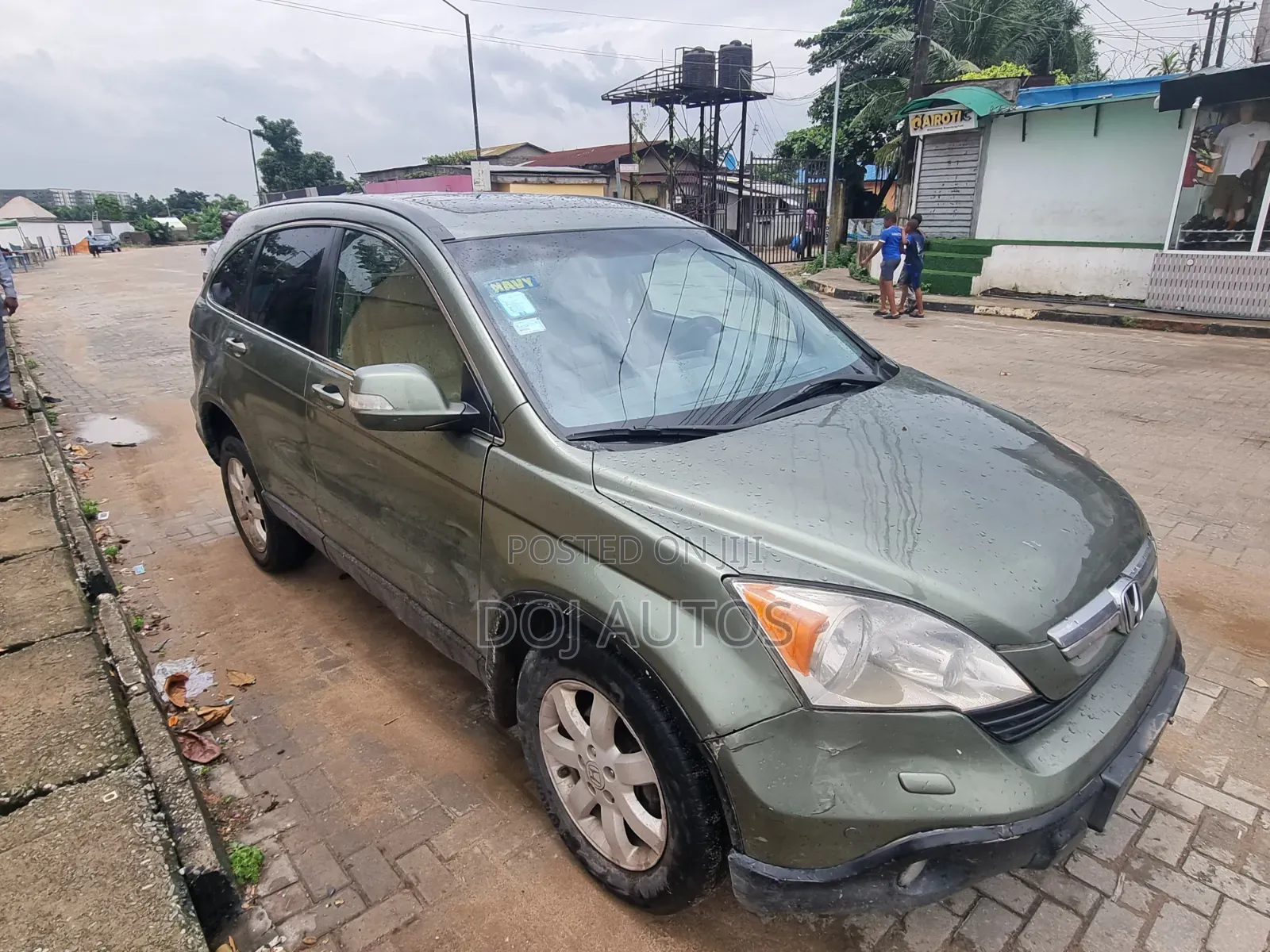 Honda CR-V 2008 Green