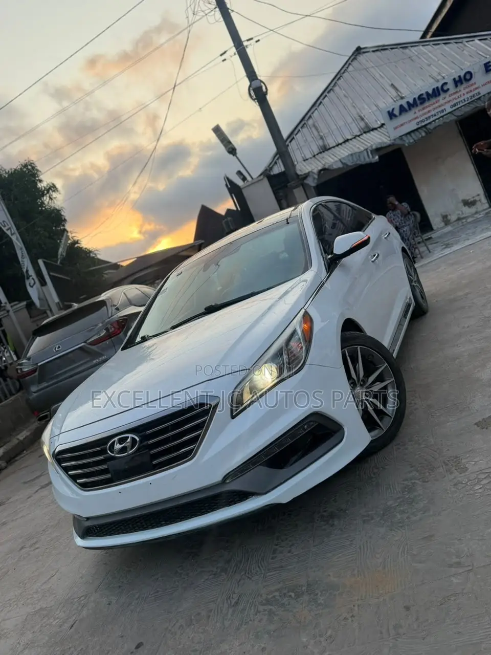 Hyundai Sonata 2015 White