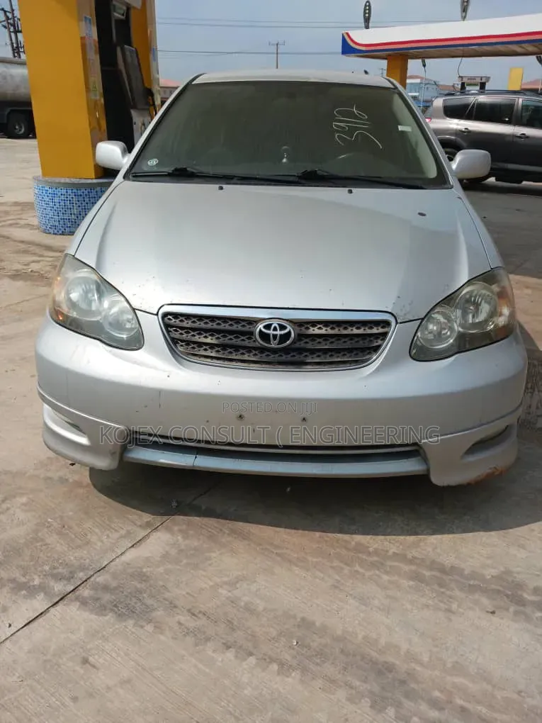 Toyota Corolla S 2006 Silver