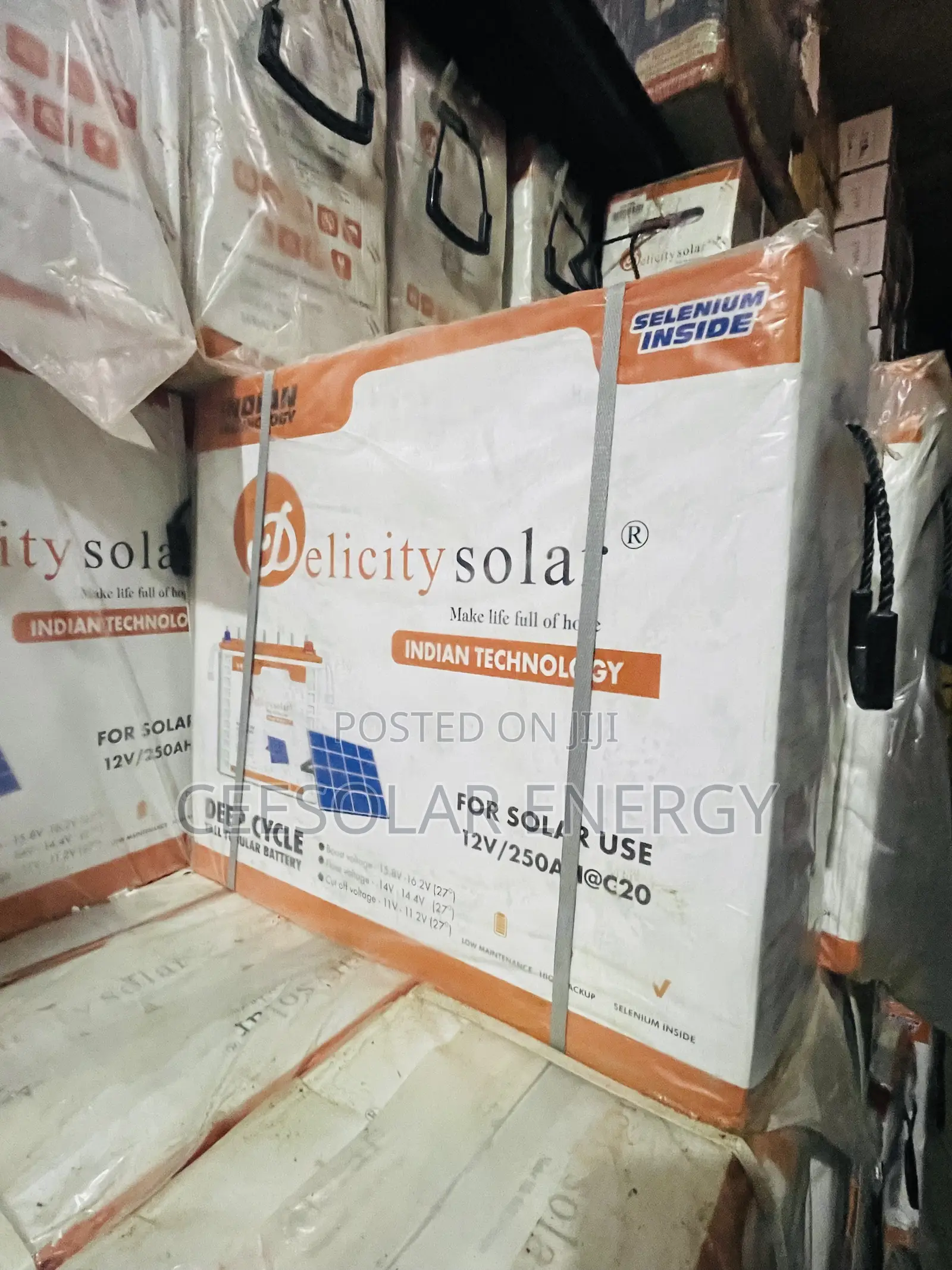Tubular Battery 250ahms
