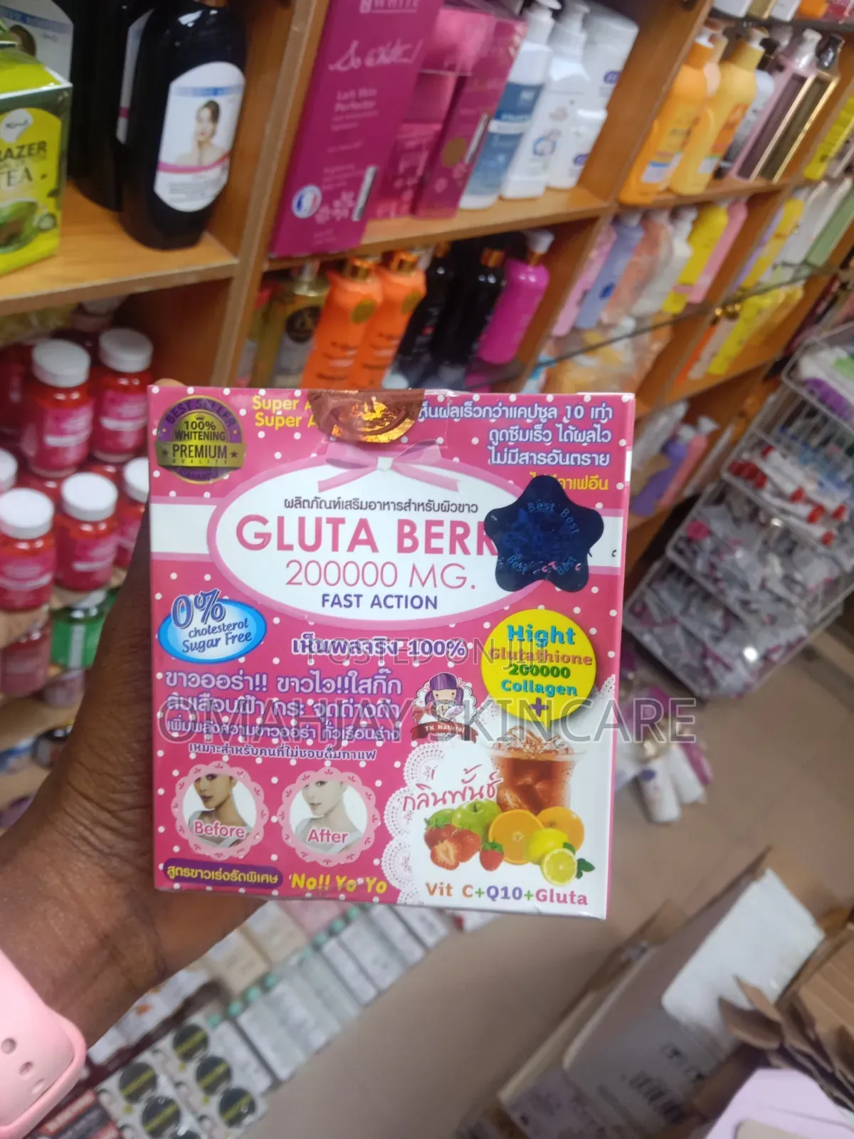 Gluta Berry 200000mg Fast Action.