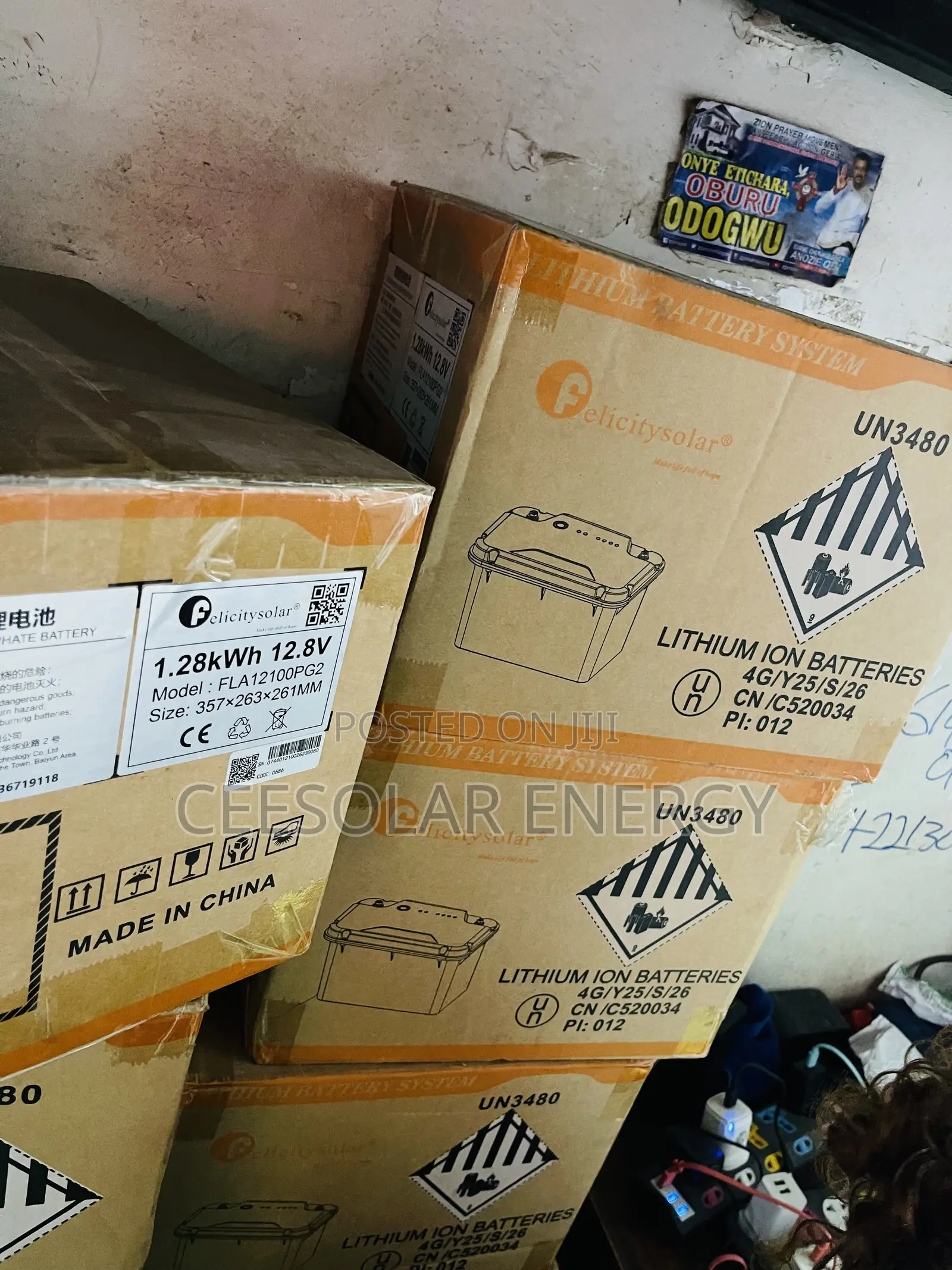 1.28kw 12v Felicity Lituim Battery