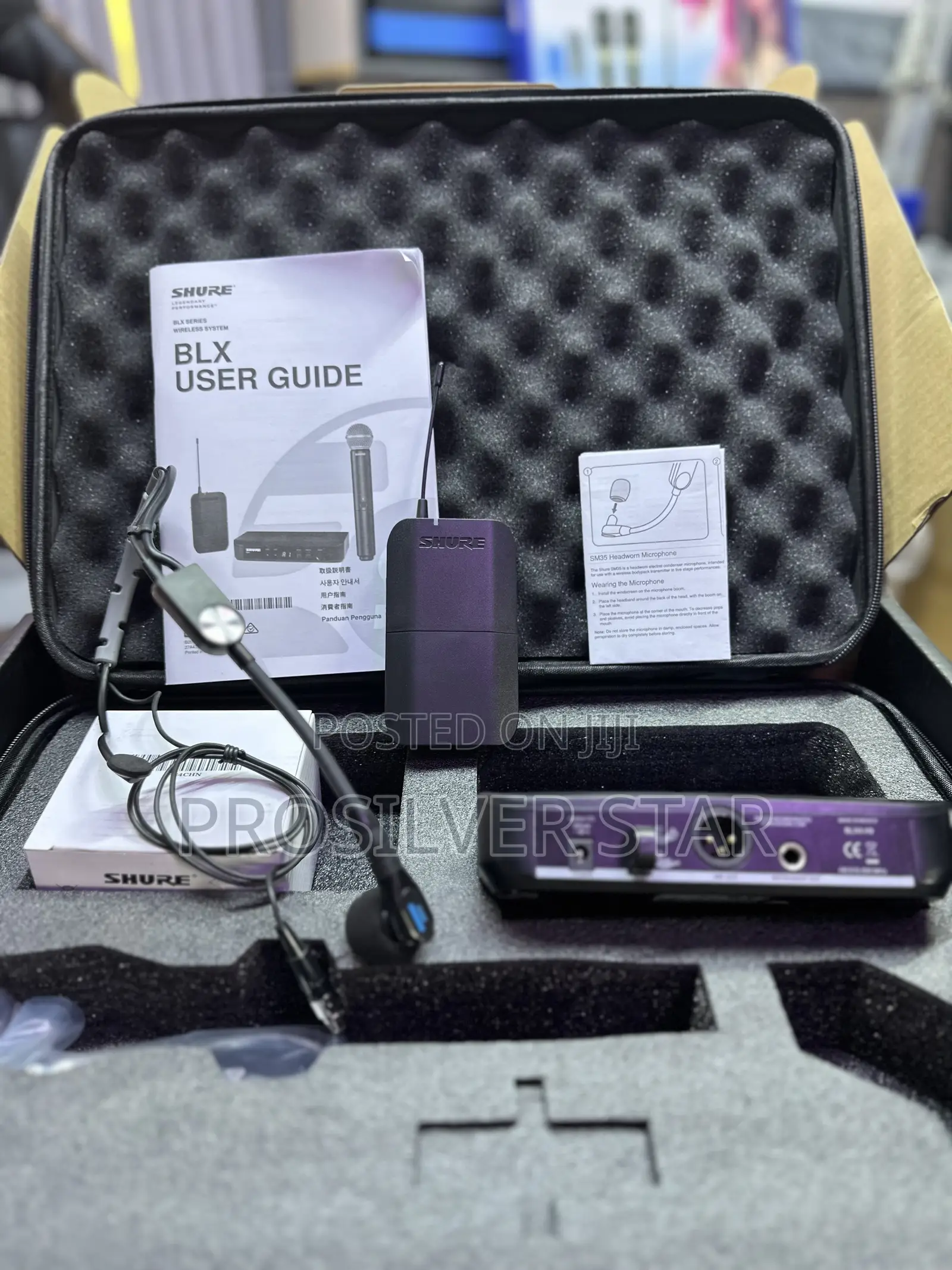 Shure BLX14/SM35 Wireless Headset/Bodypack System