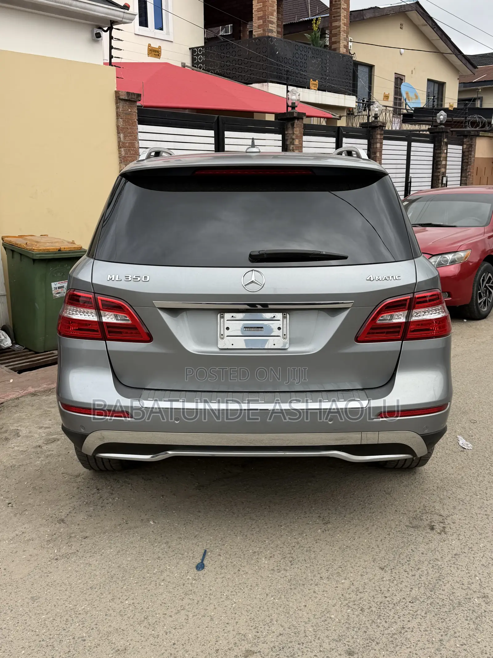 Mercedes-Benz M Class ML 350 4Matic 2012 Gray