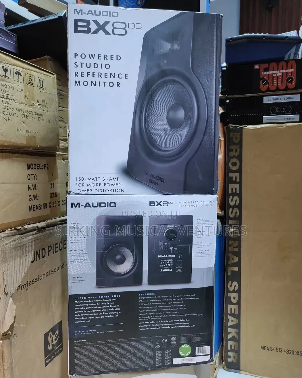 M-Audio BX8-D3 Studio Monitor Powered