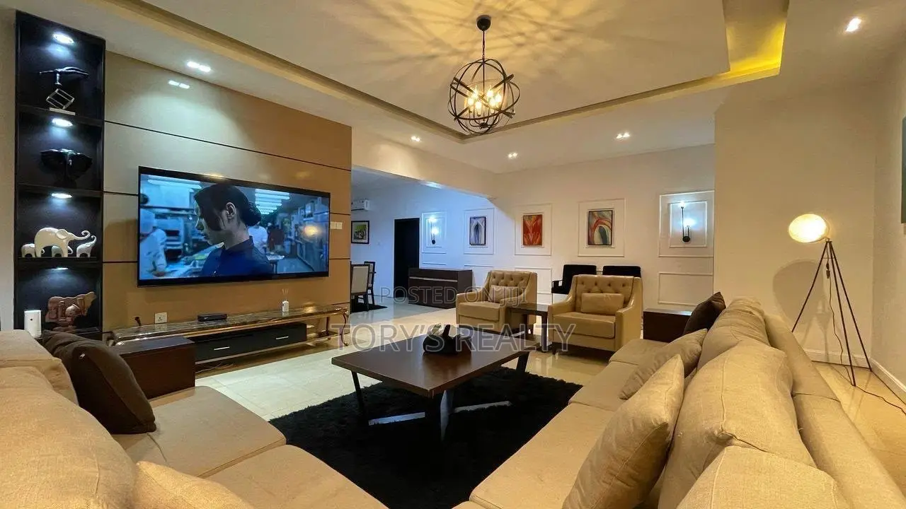 Furnished 3bdrm Apartment in Victoria Island Extension for rent