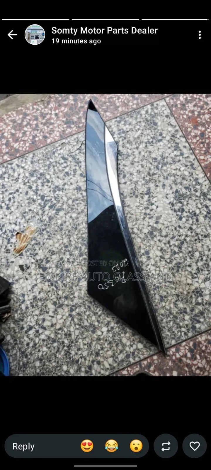 Last Vent Glass for Lexus Rx 350 2025 Model Available Now