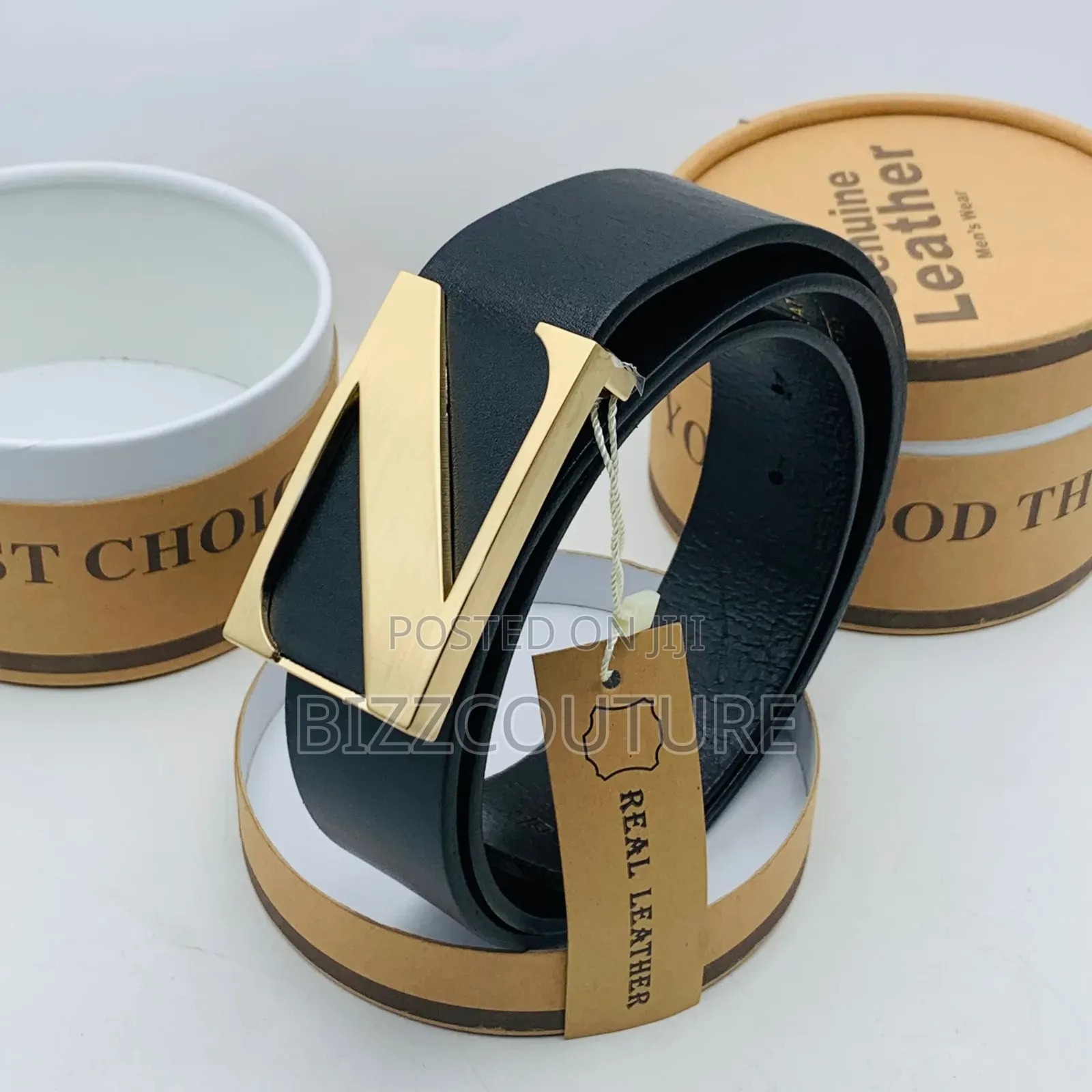 Original ZANETTI Men’s Leather Belts 100% AUTHENTIC GUARANTEED