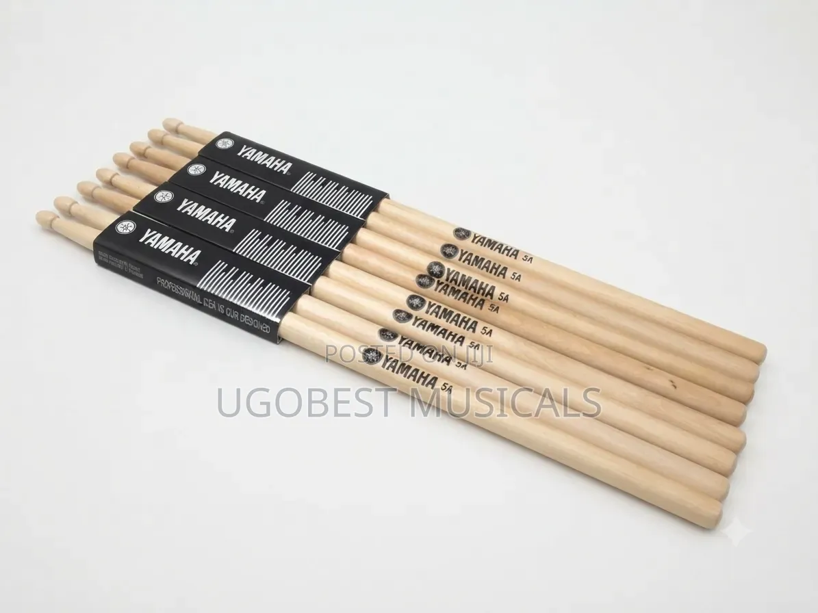 12 Pairs of Yamaha 5A Drumsticks