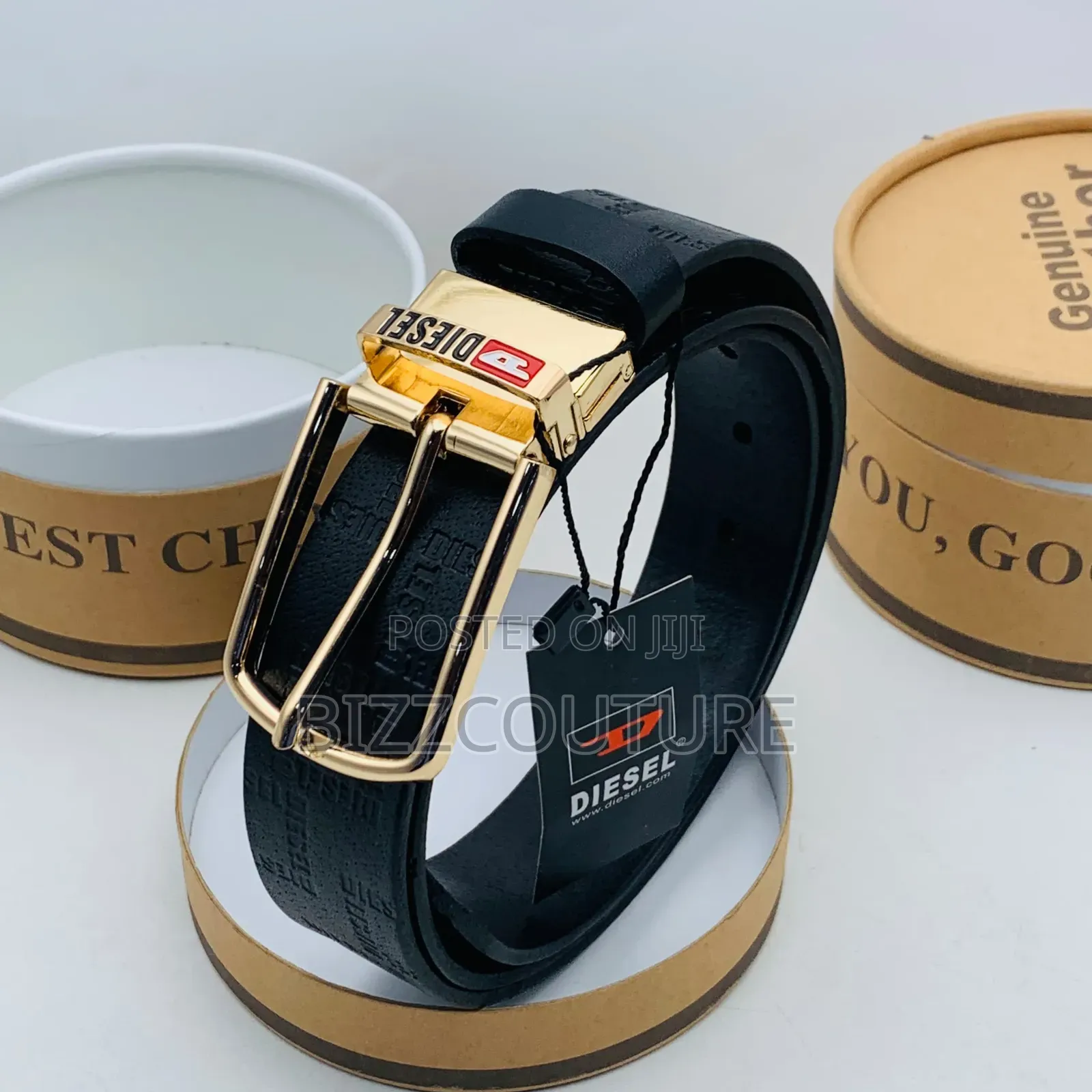 Original Diesel Men's Leather Belts 100% Authentic Guaranteed