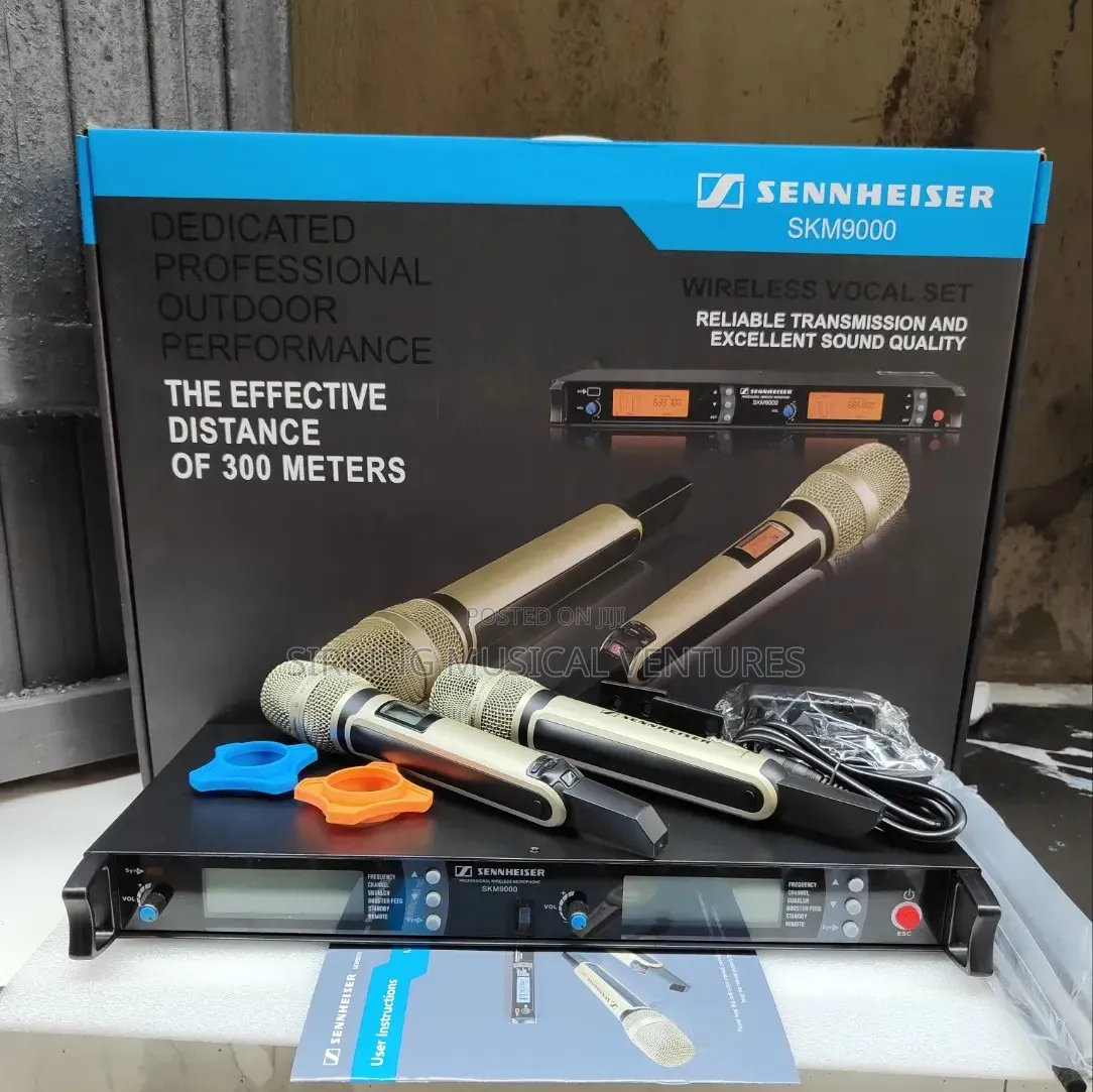 SKM9000 High Frequency Digital Wireless Microphone 2 Handle.