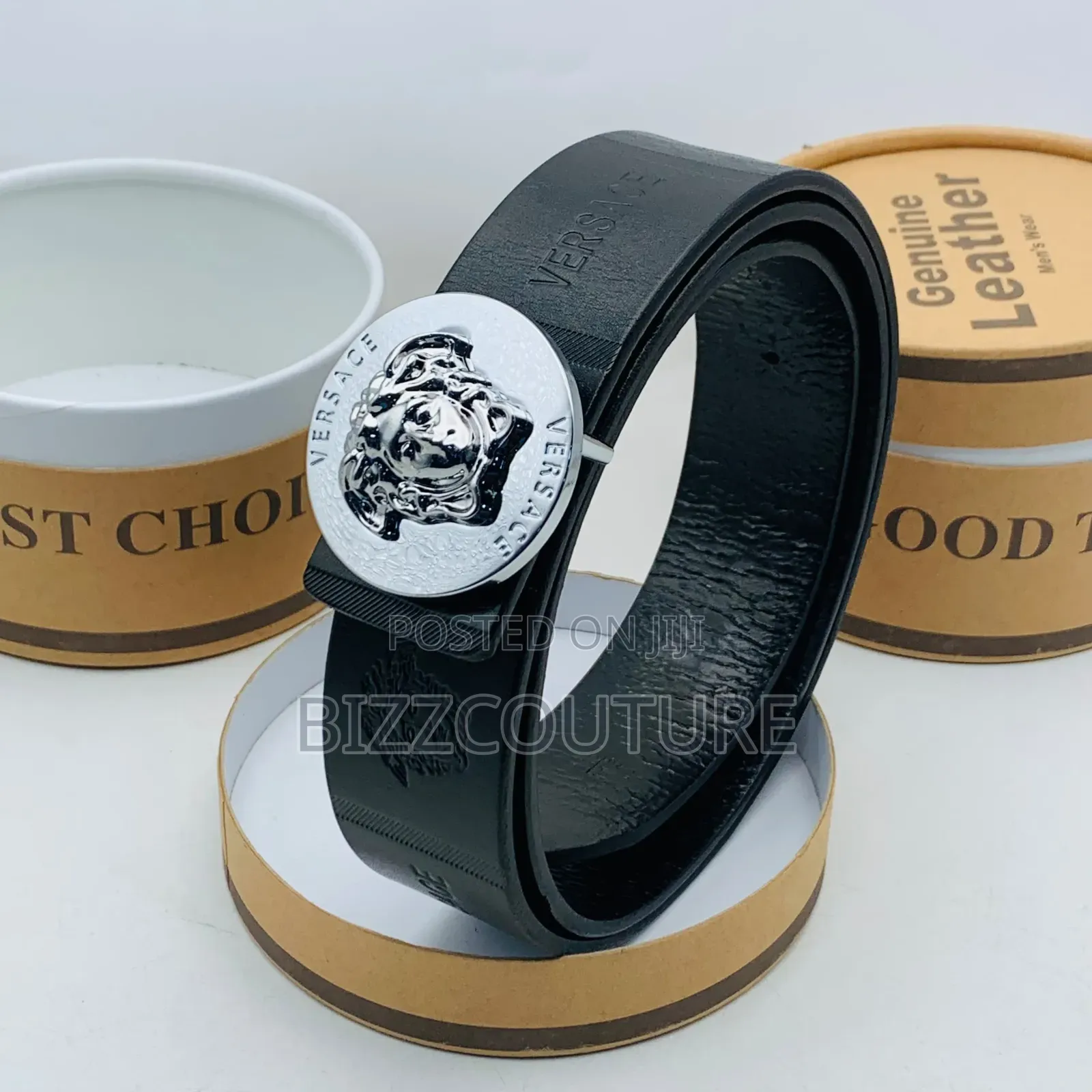 Original Versace Men’s Leather Belts 100% Authentic Guaranteed