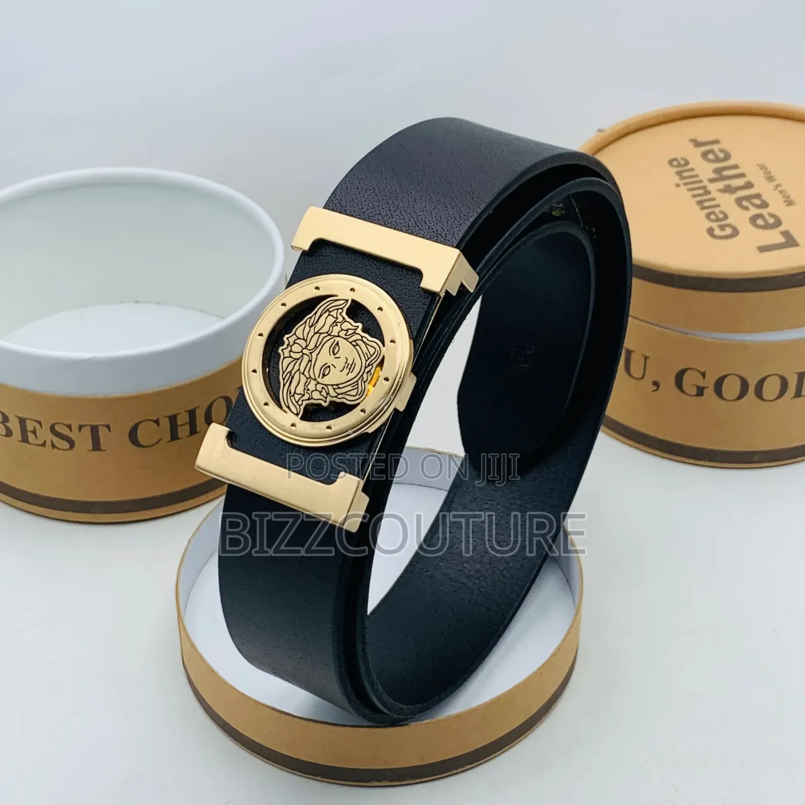 Original Versace Men’s Leather Belts 100% Authentic Guaranteed
