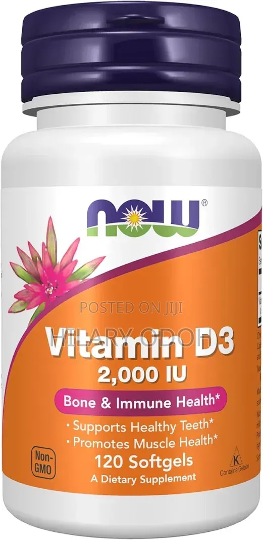 NOW Supplements, Vitamin D3 50,000 IU Softgels, 50 Softgels