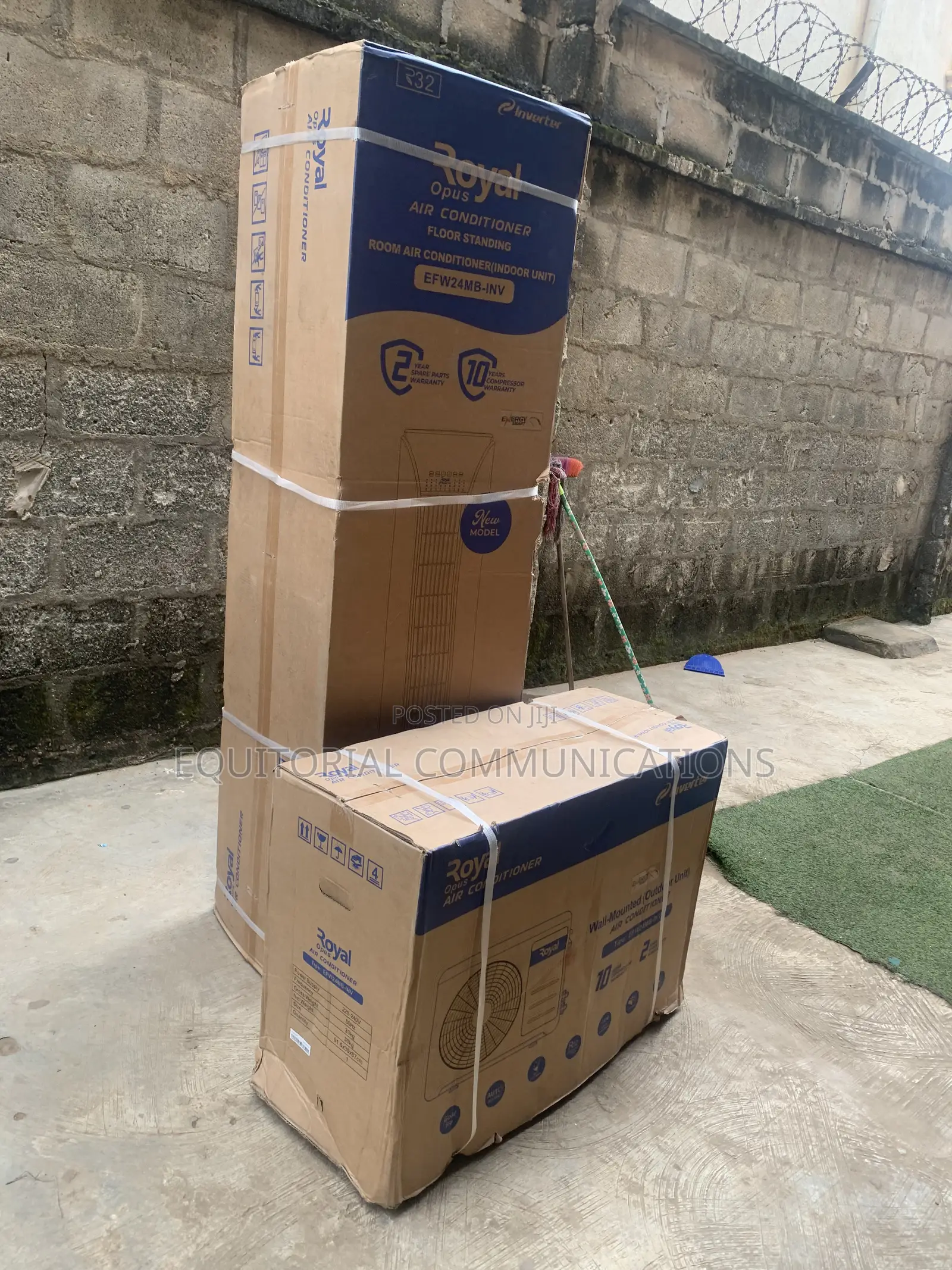 Royal 3 Tons Floor Standing AC EFW24MB