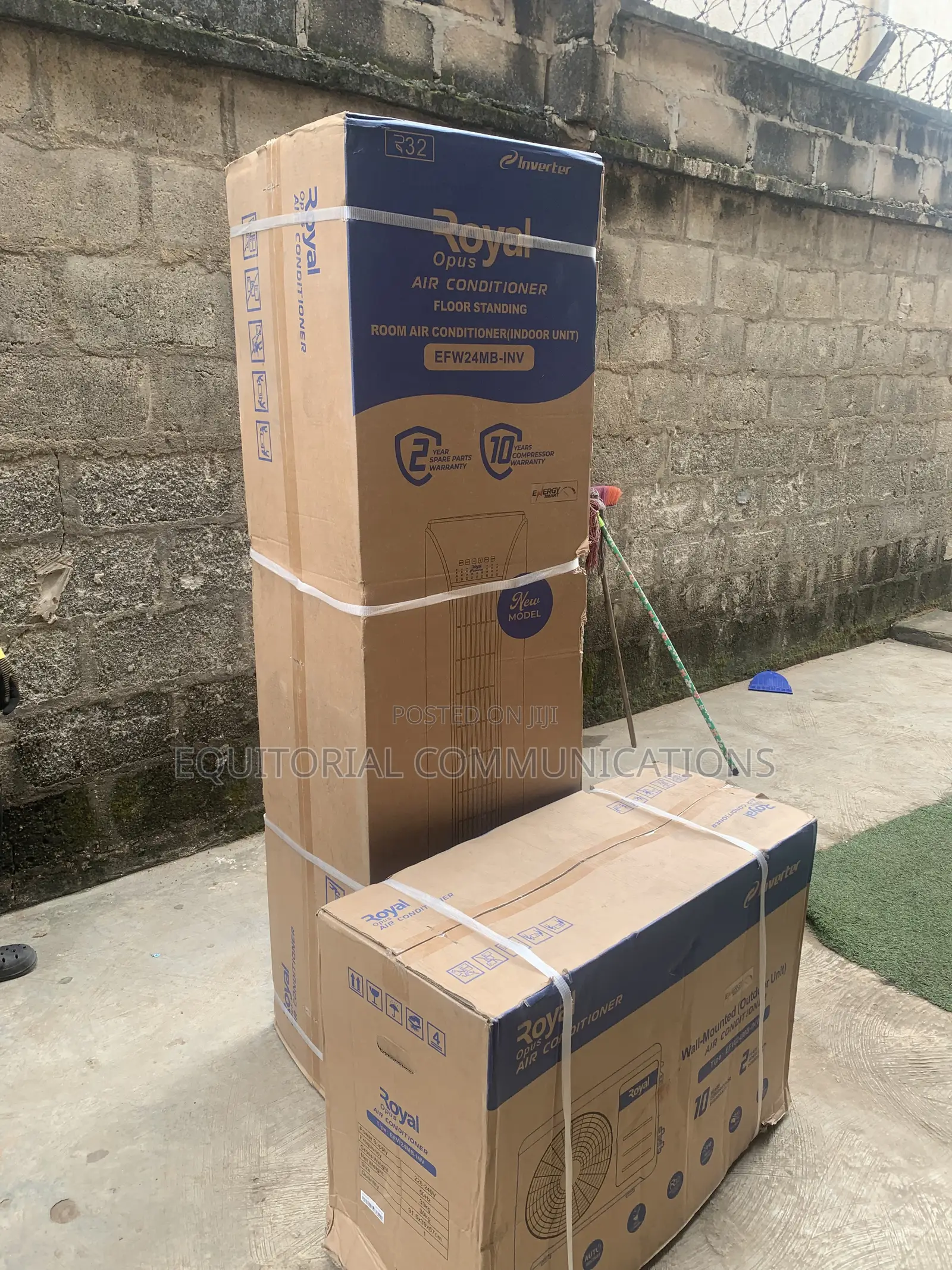 Royal 3 Tons Floor Standing AC EFW24MB