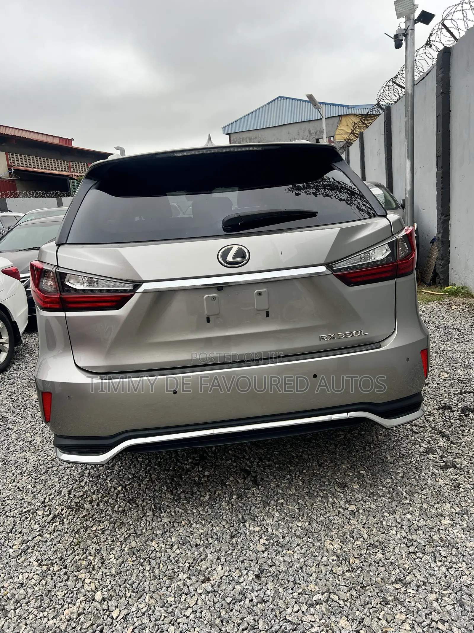 Lexus RX 350L Luxury AWD 2019 Gold