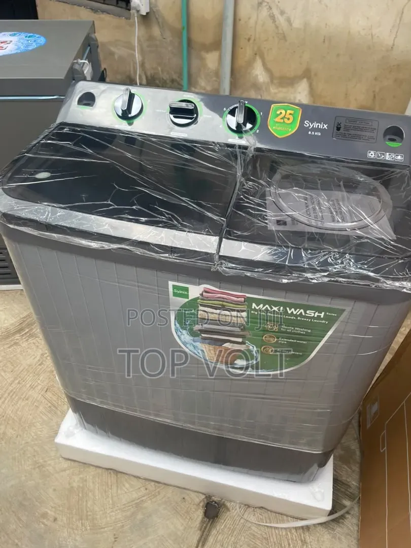 Synix 8.5KG Twin Tub Laundry Machine