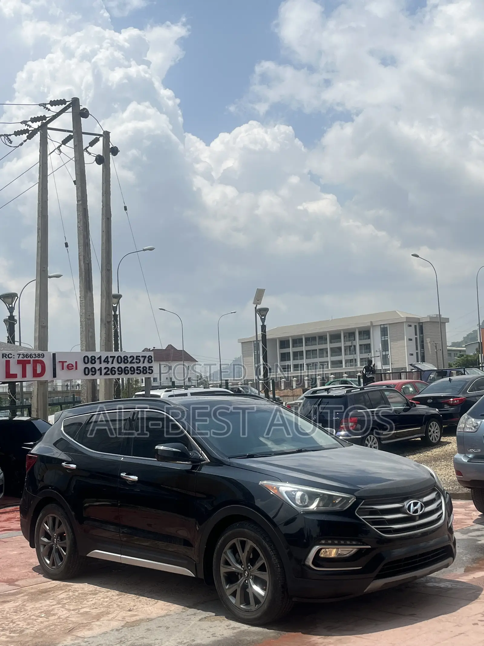 Hyundai Santa Fe 2017 Black