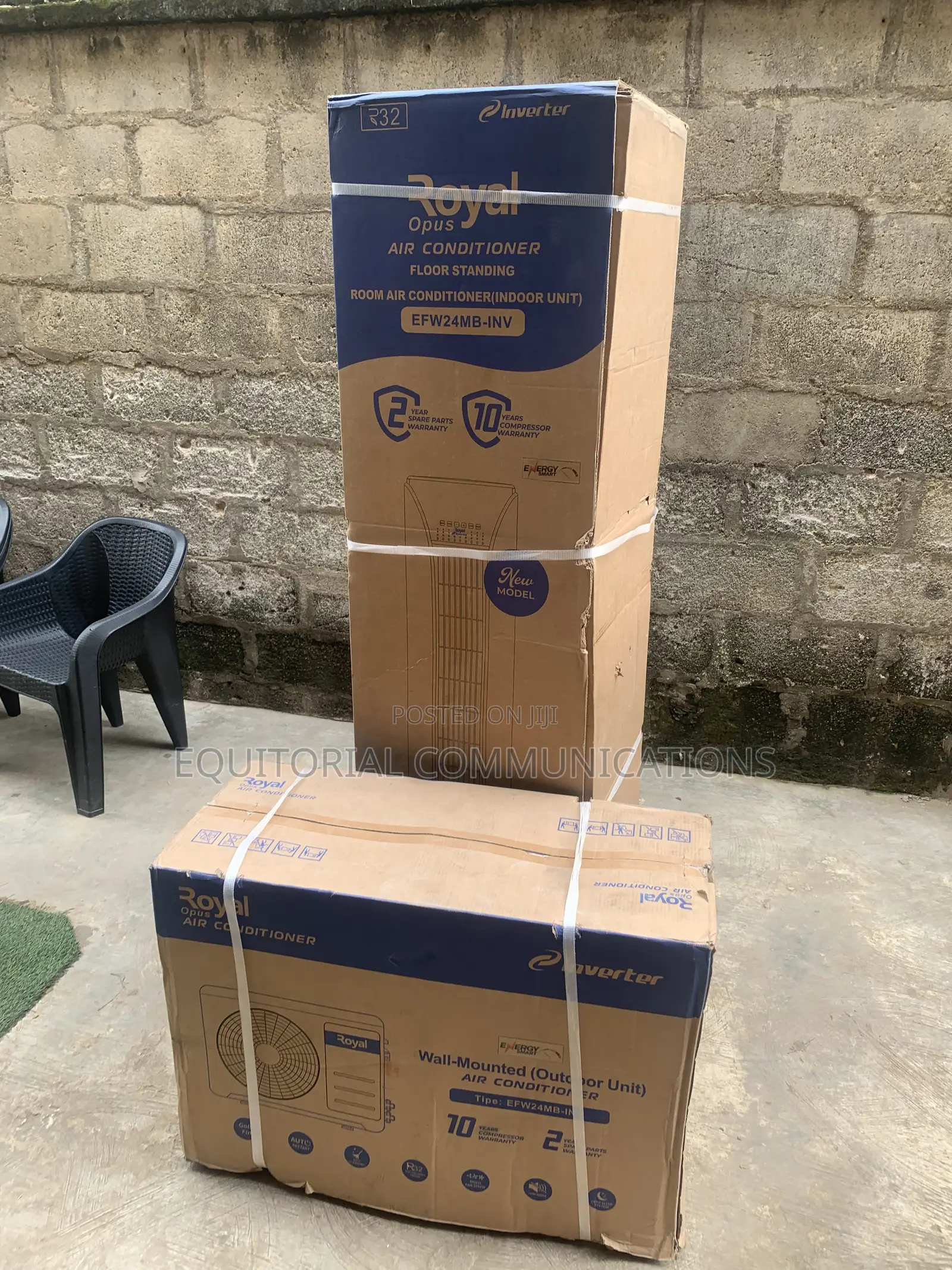 Royal EFW24MB-INV 3tons Heavy Duty Inverter AC