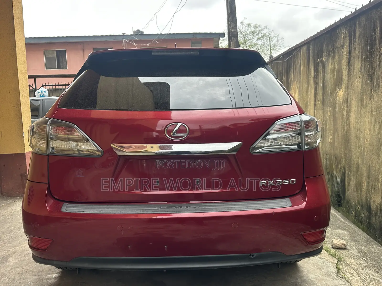 Lexus RX 350 FWD 2012 Red