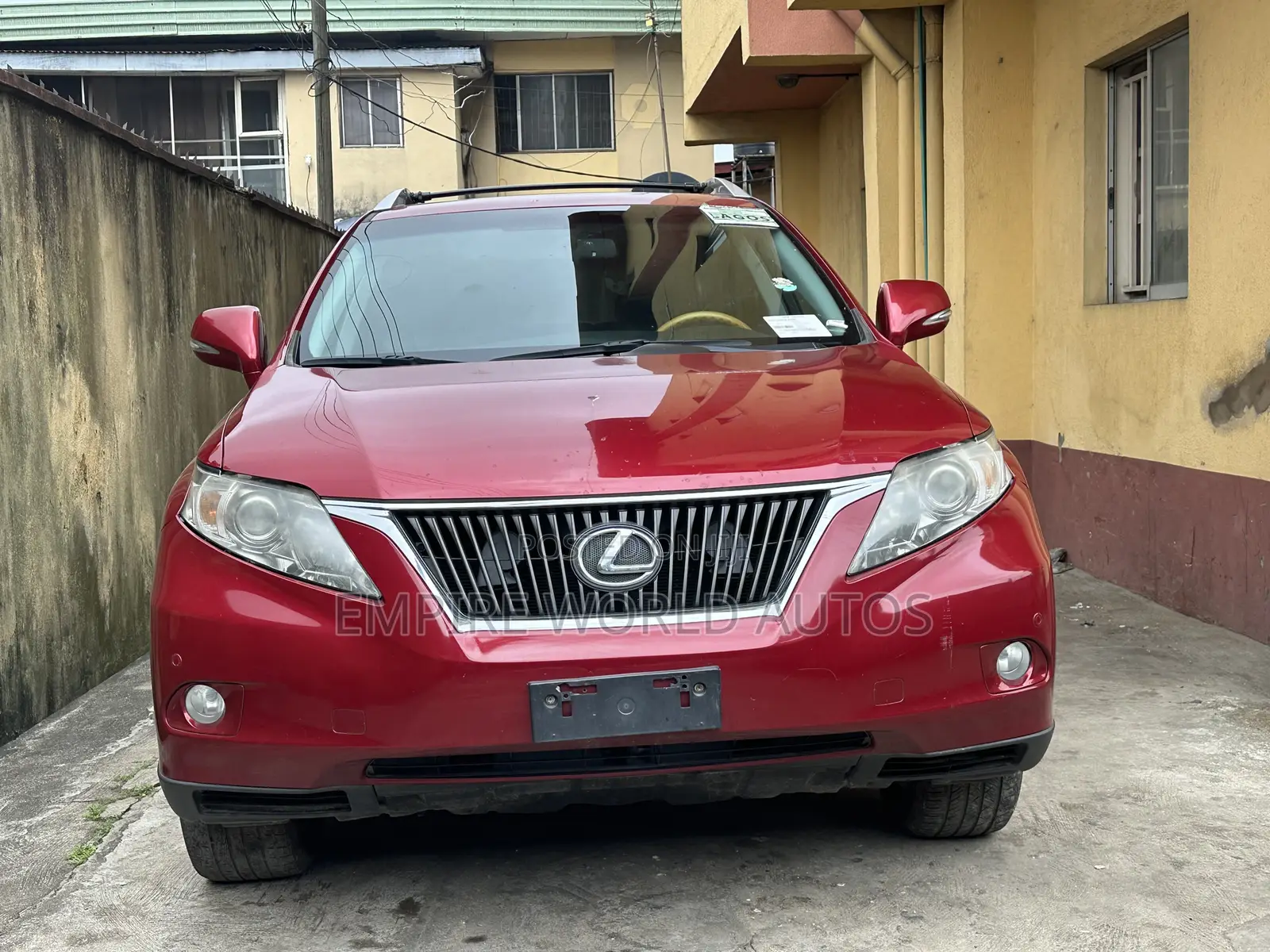 Lexus RX 350 FWD 2012 Red
