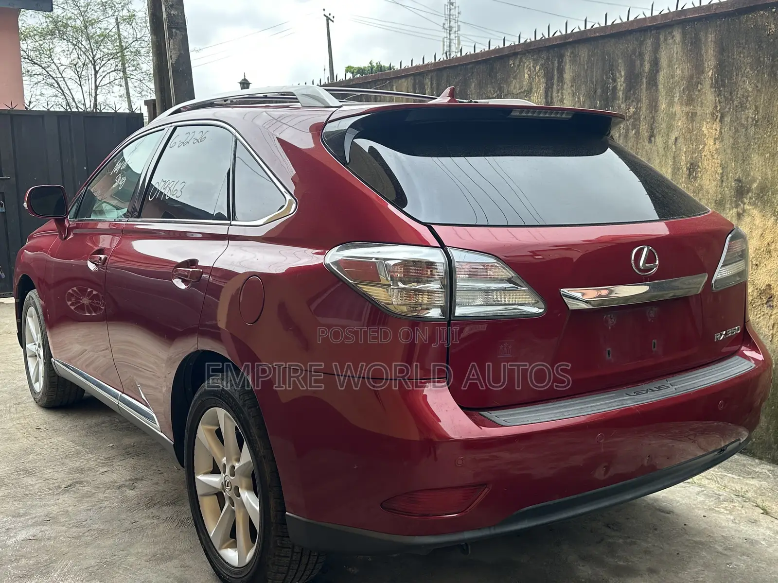 Lexus RX 350 FWD 2012 Red