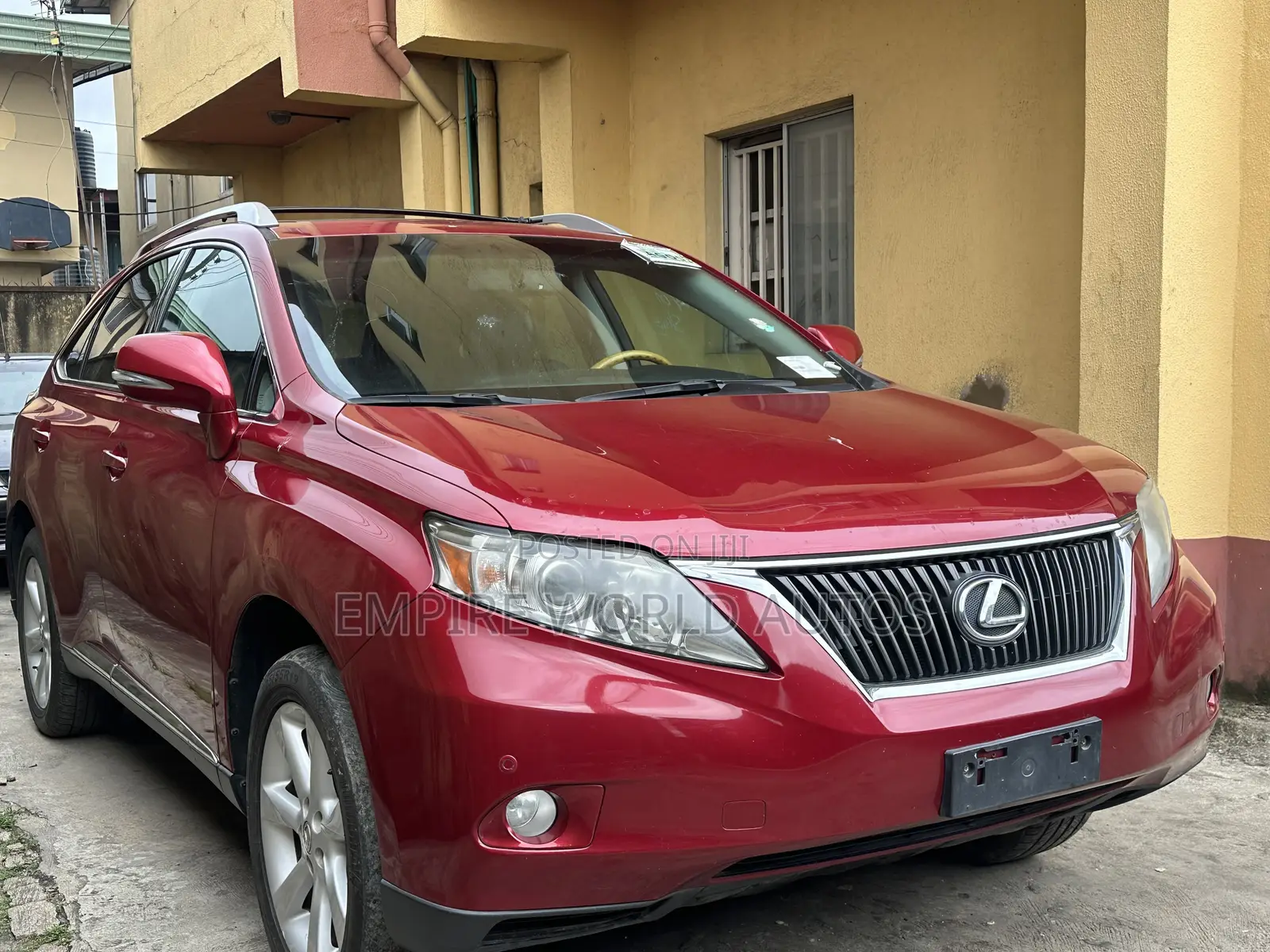 Lexus RX 350 FWD 2012 Red